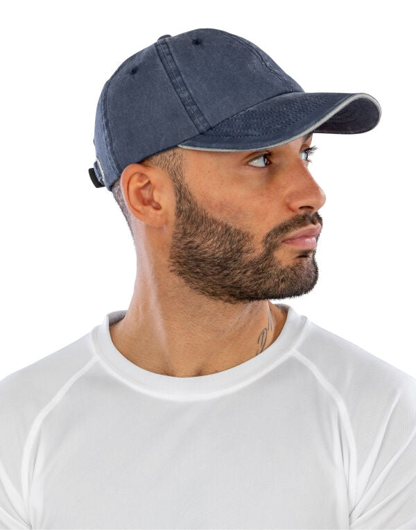Result Washed SPeak Fine Line Cap rc54 - - Customisable Caps