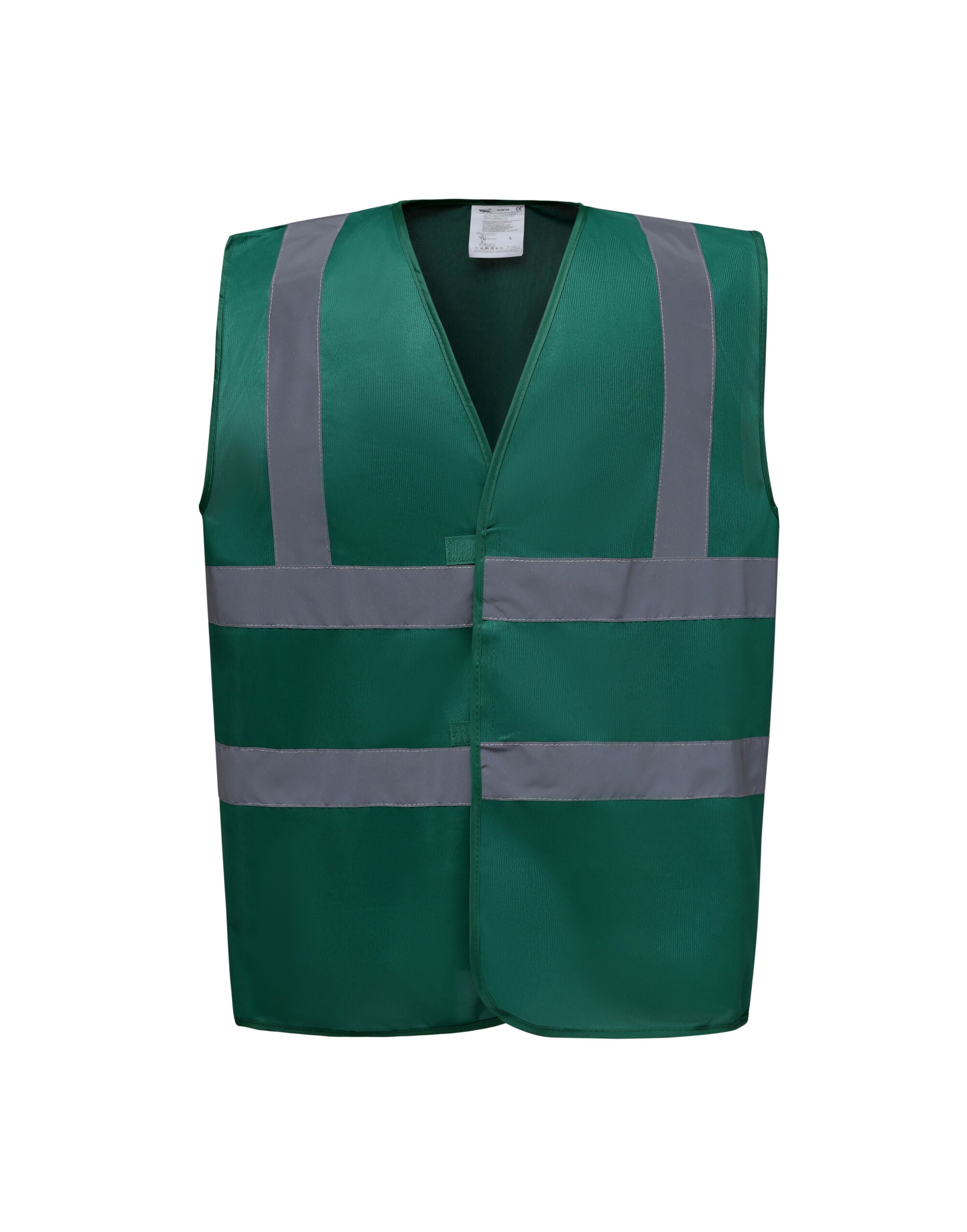 Yoko Enhanced Vis Waistcoat hvw100ev - Paramedic Green - Customisable HV Vest