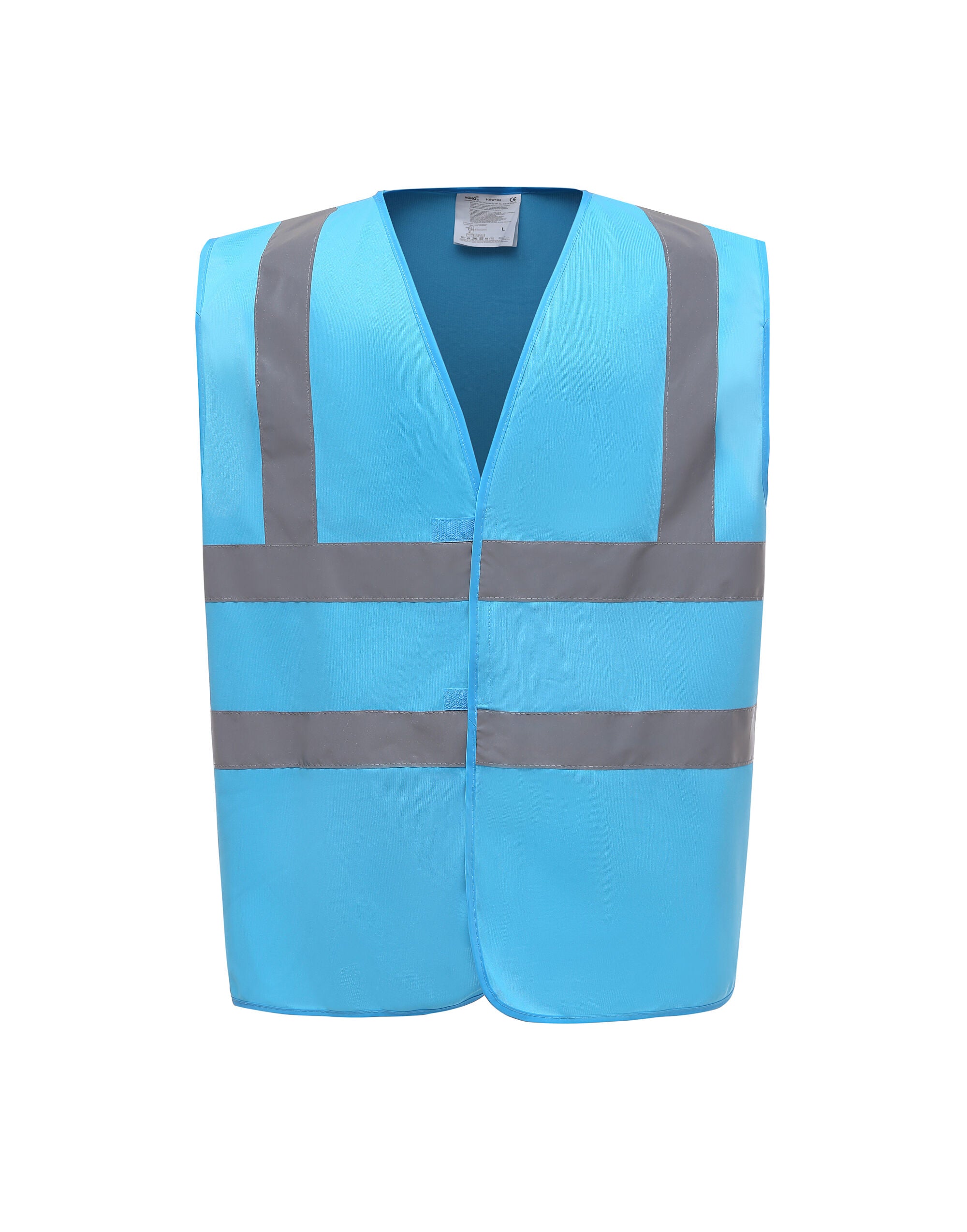 Yoko Enhanced Vis Waistcoat hvw100ev - Sapphire - Customisable HV Vest