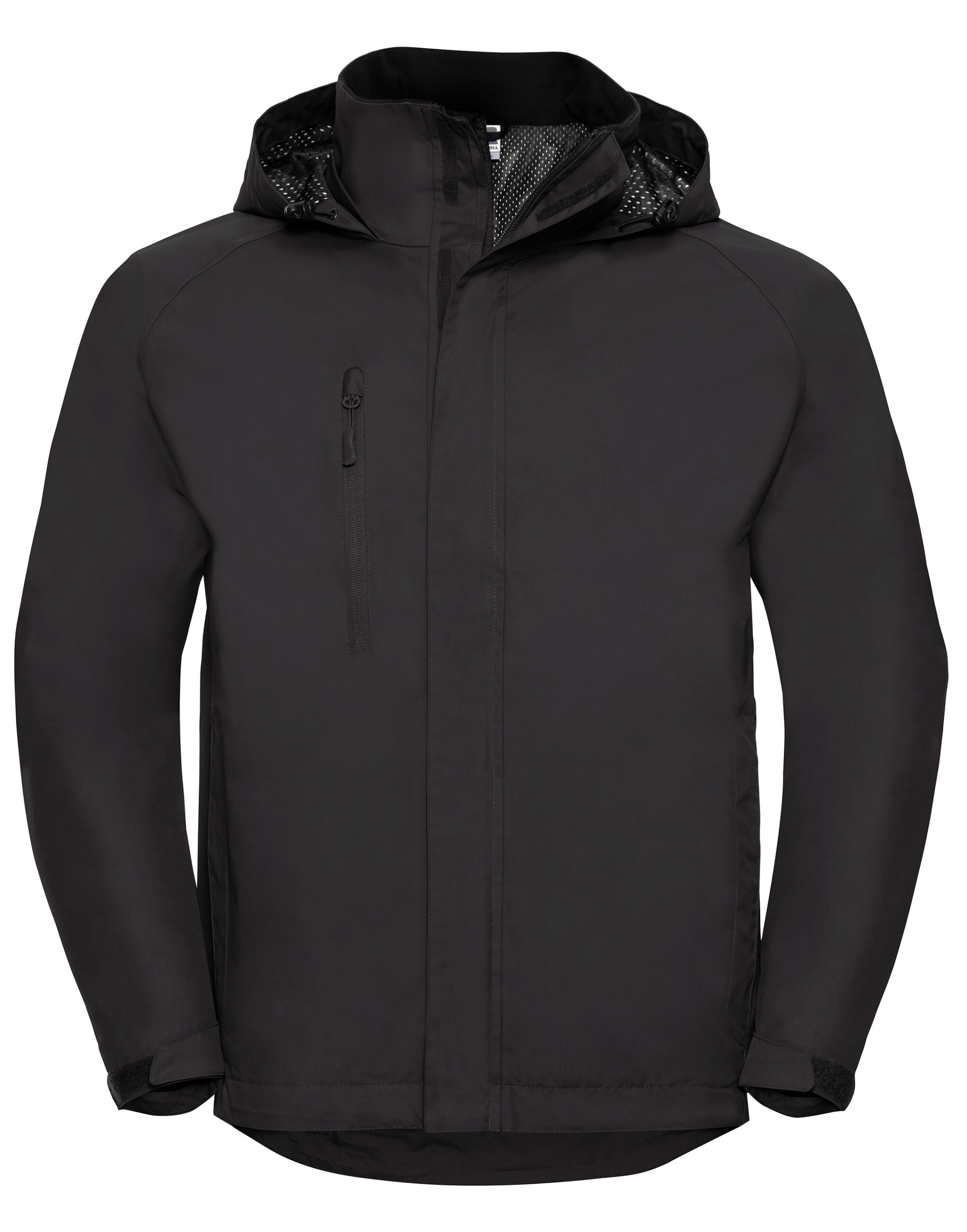 Russell Collection Russell Mens Hydraplus 2000 Jacket 510M - Black - Customisable Jackets