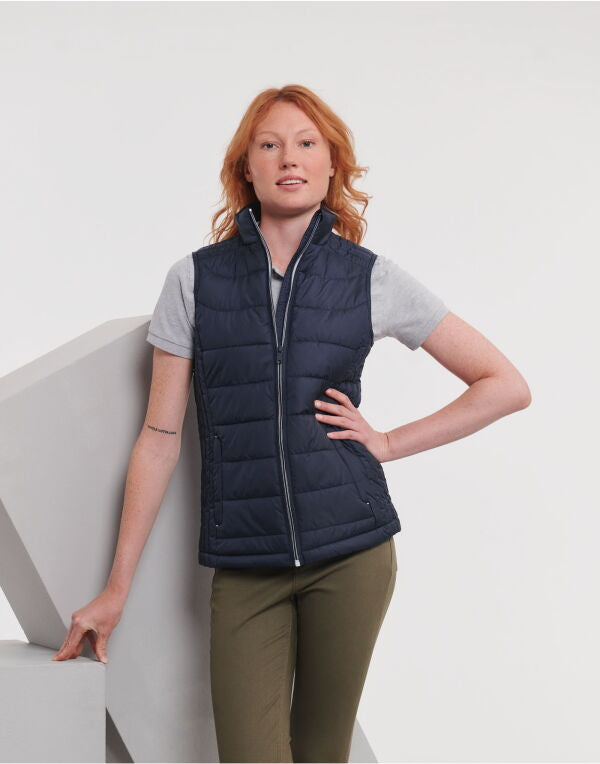 Russell Collection Russell Ladies Nano Bodywarmer R441F - - Customisable Gilets & Body Warmers