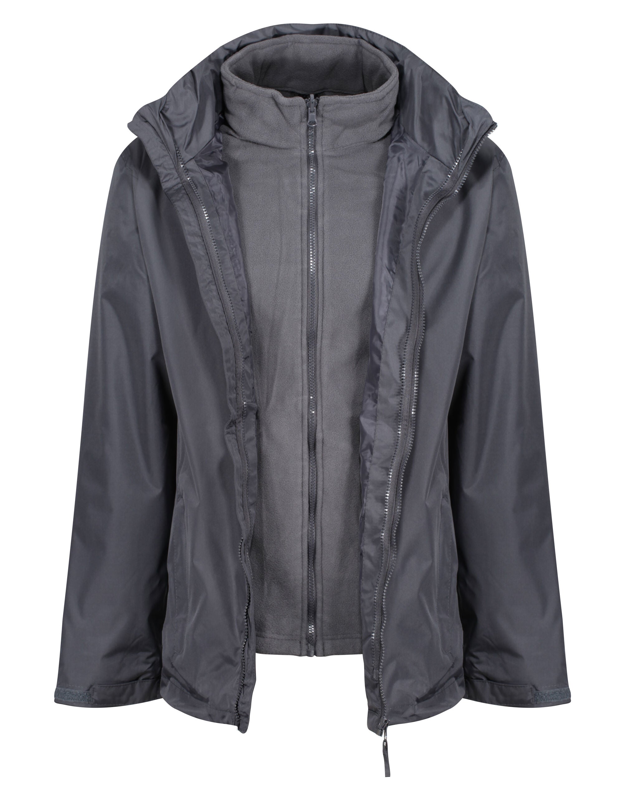 Regatta Professional Regatta Classic Waterproof 3 In 1 Jacket TRA150 - Seal Grey - Customisable Jacket