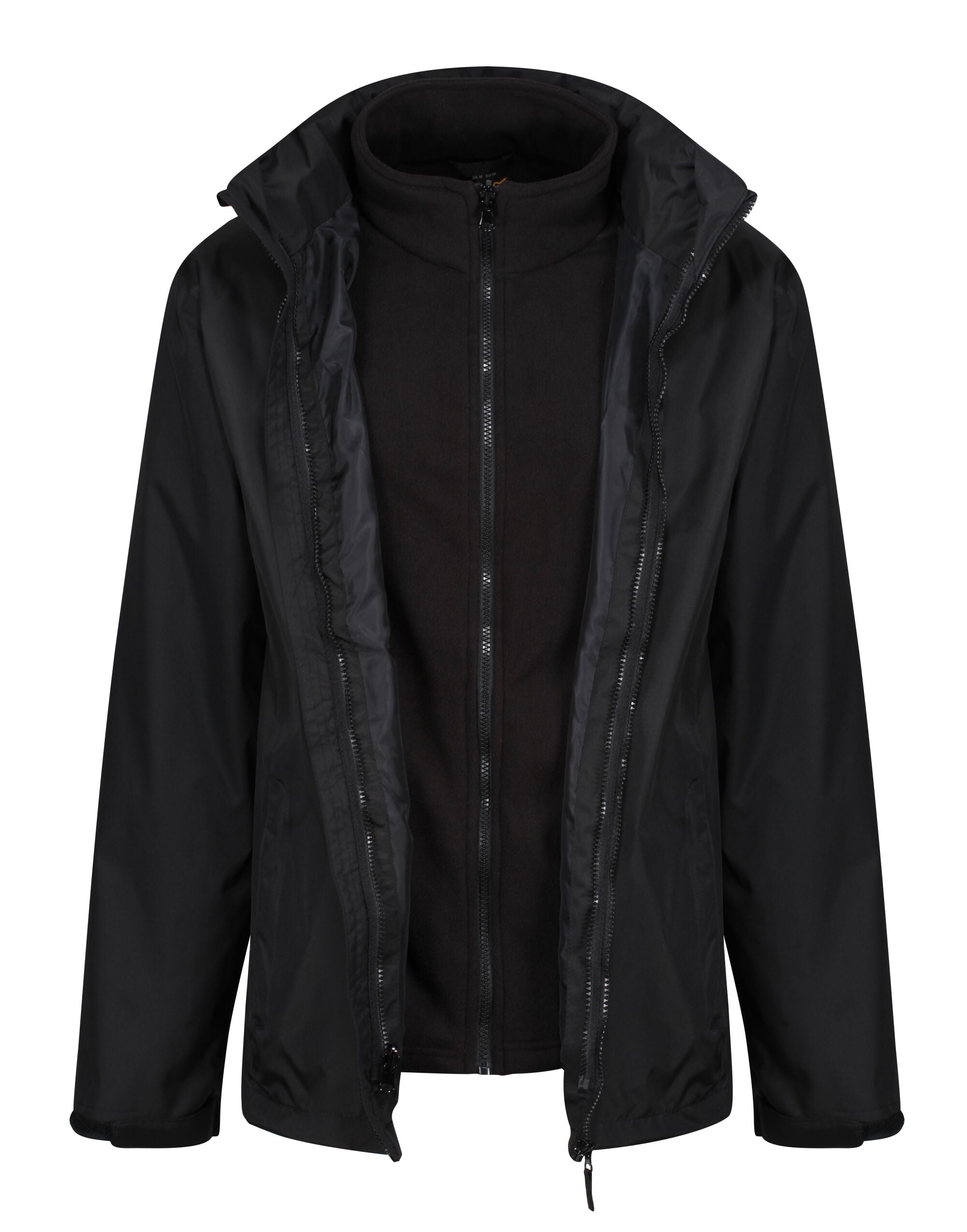 Regatta Professional Regatta Classic Waterproof 3 In 1 Jacket TRA150 - Black - Customisable Jackets
