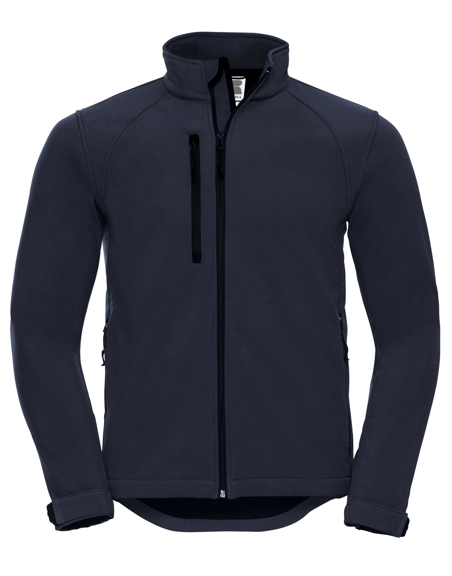 Russell Collection Russell Mens Softshell Jacket 140M - French Navy - Customisable Softshell Jacket
