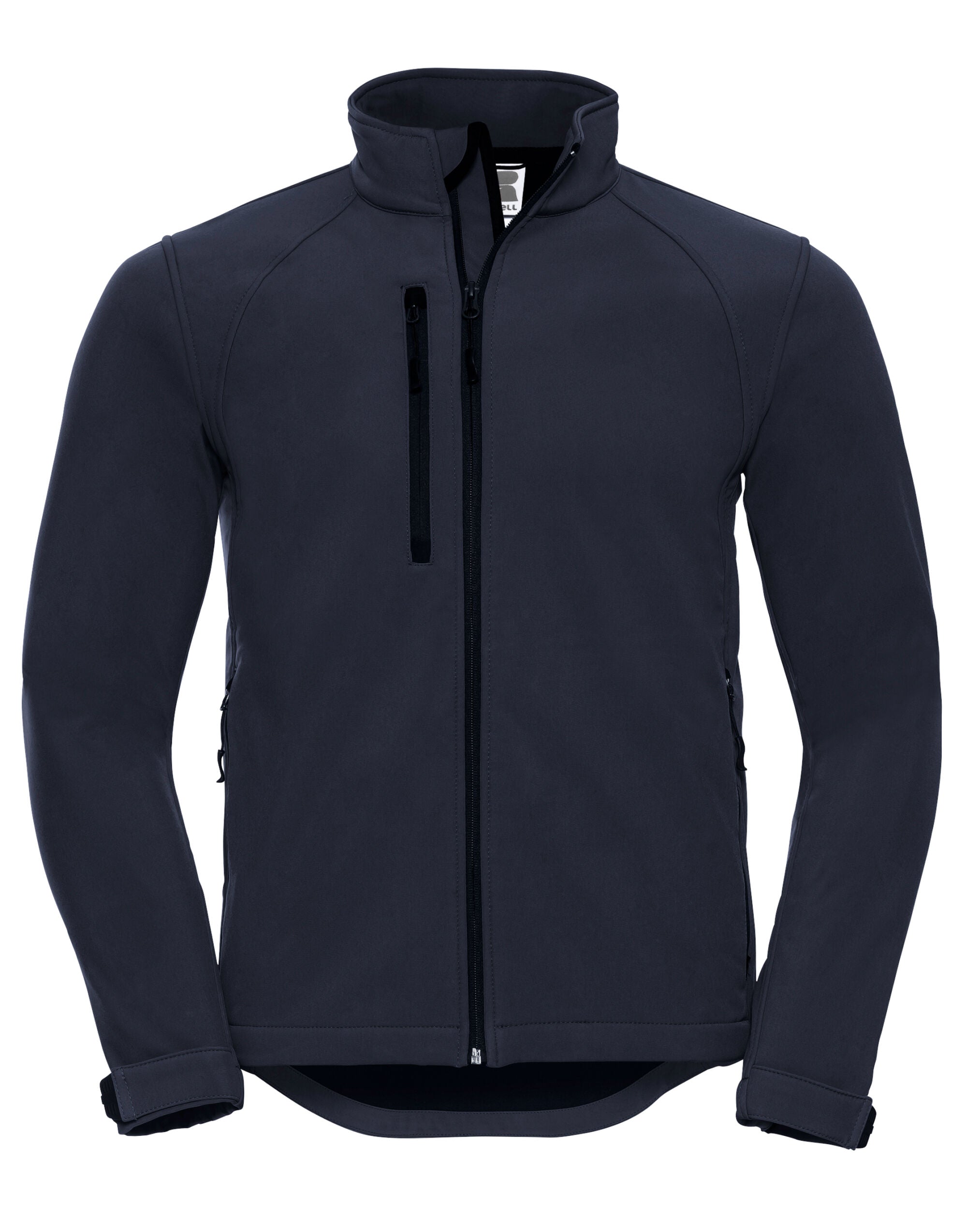 Russell Collection Russell Mens Softshell Jacket 140M - French Navy - Customisable Softshell Jacket