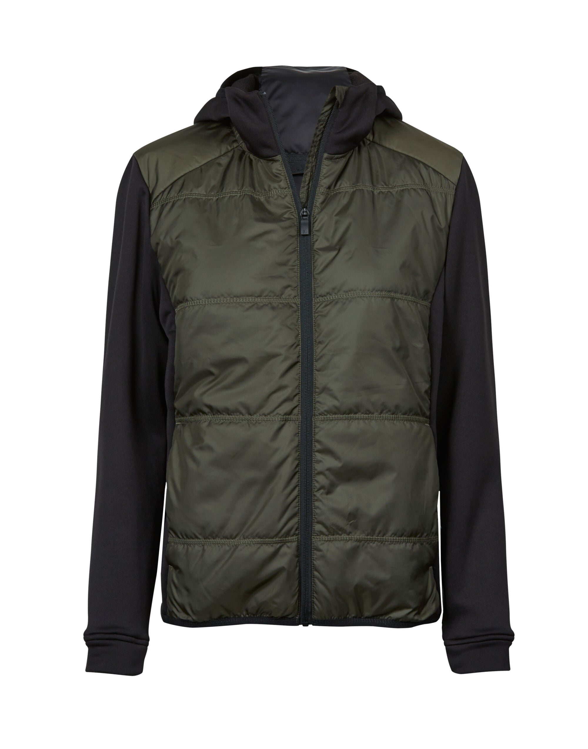 Tee Jays Womens Hybrid-Stretch Jacket TJ9113 - Deep Green Black - Customisable Jacket