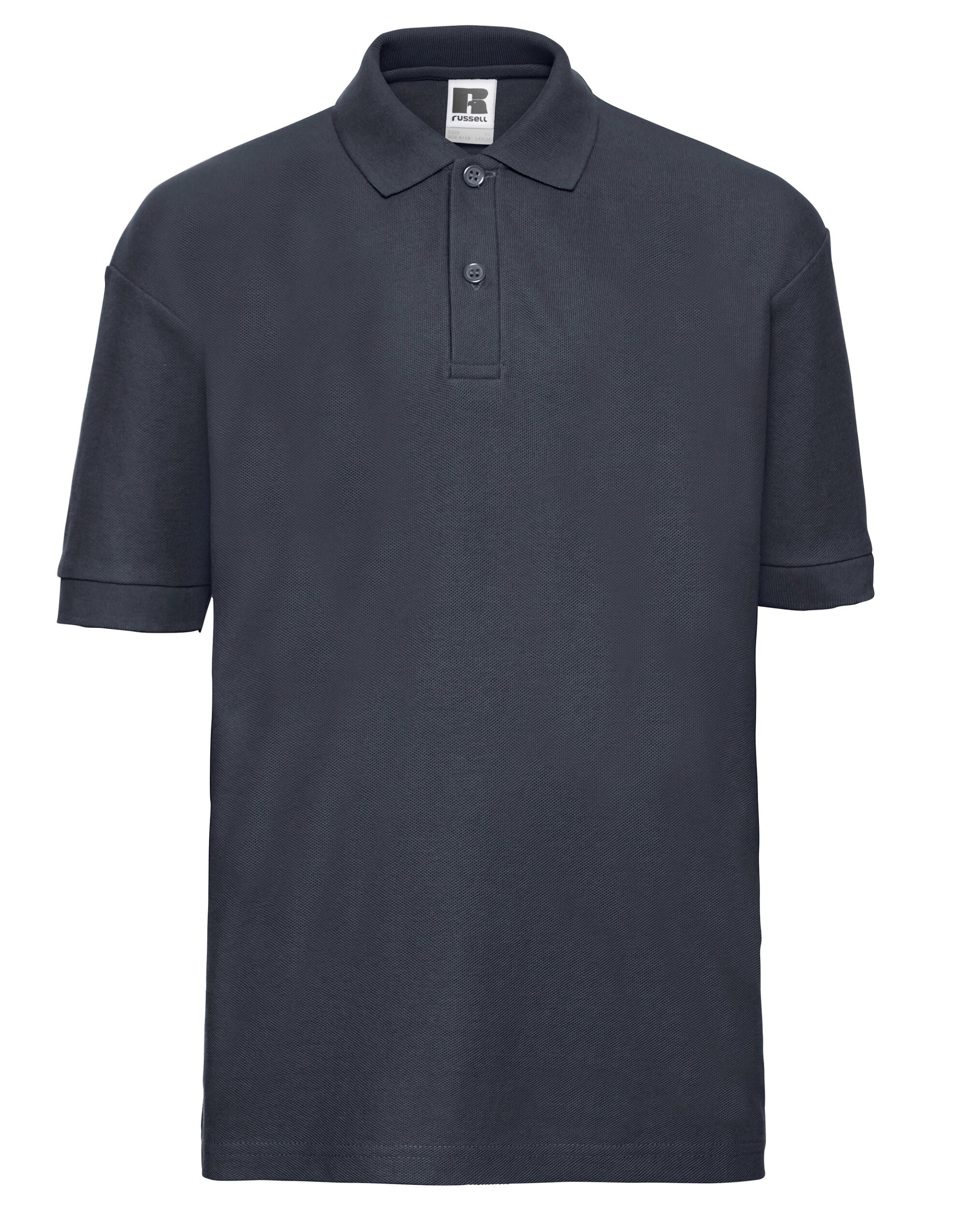 Russell Collection Russell Kids Classic Polo 539B - French Navy - Customisable Polos