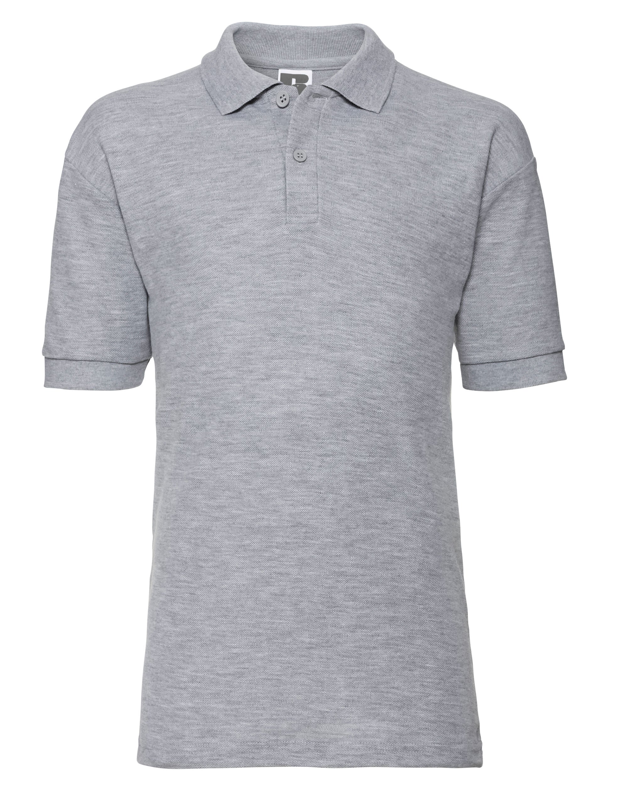 Russell Collection Russell Kids Classic Polo 539B - Light Oxford - Customisable Polos