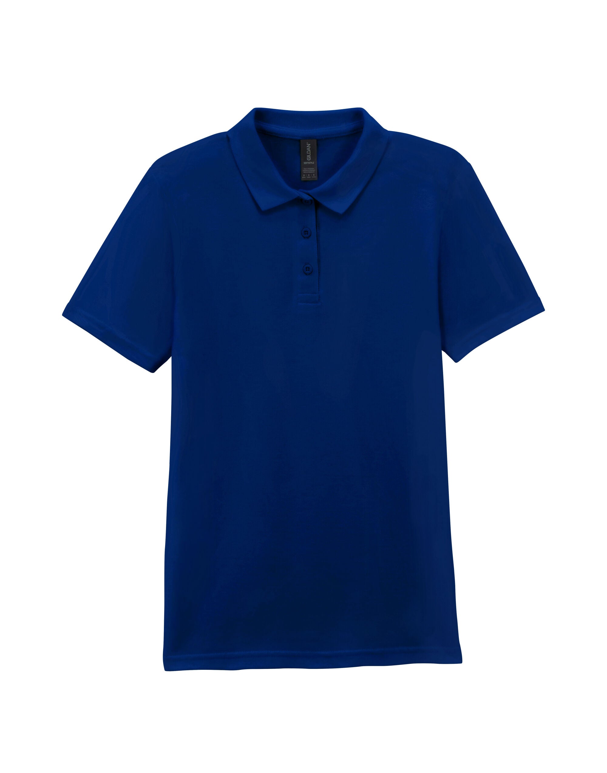 Gildan Sstyle Ladies Double Pique Polo 64800L - Navy Blue - Customisable Polos