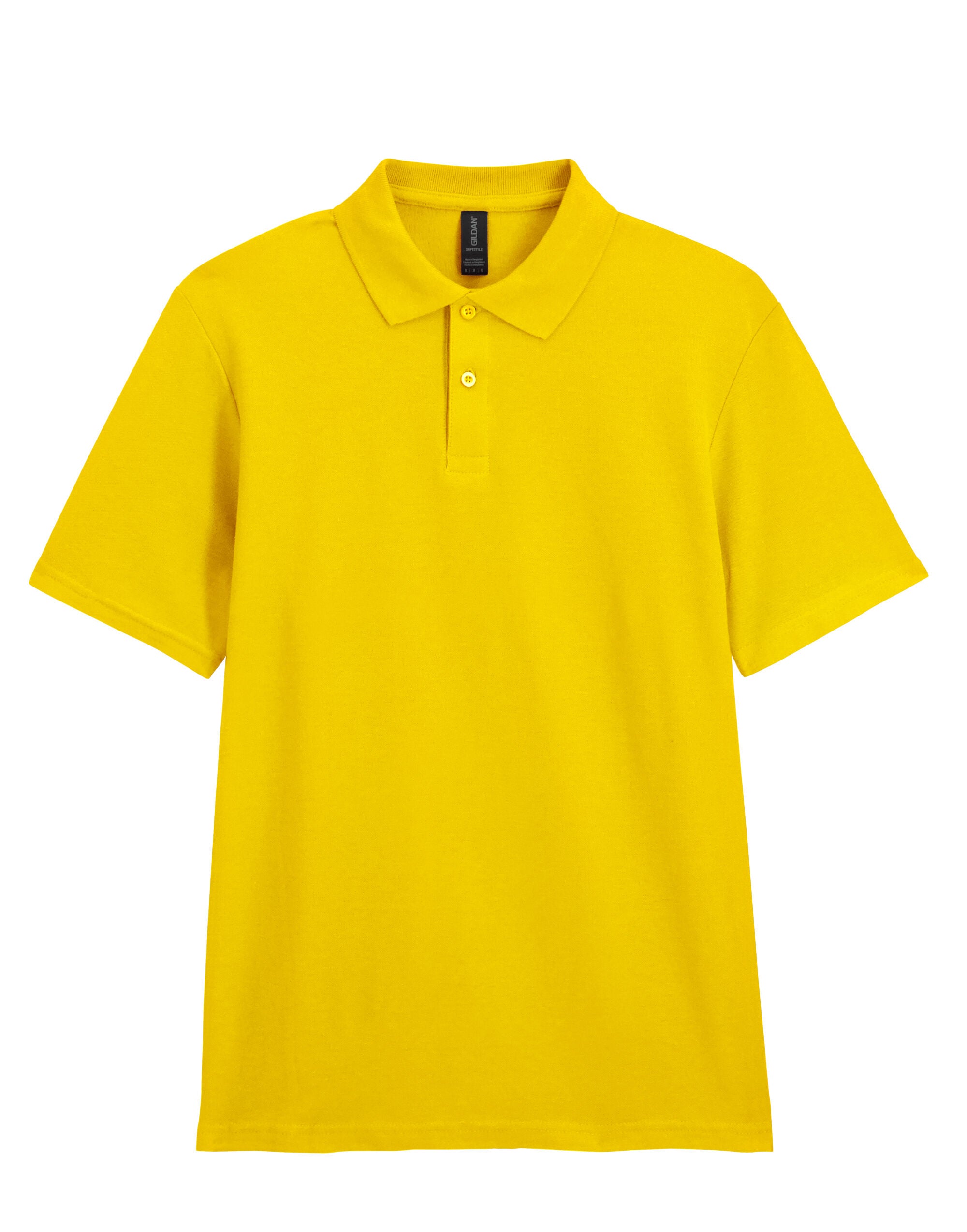 Gildan Softstyle Adult Double Pique Polo 64800 - Daisy - Customisable Polos