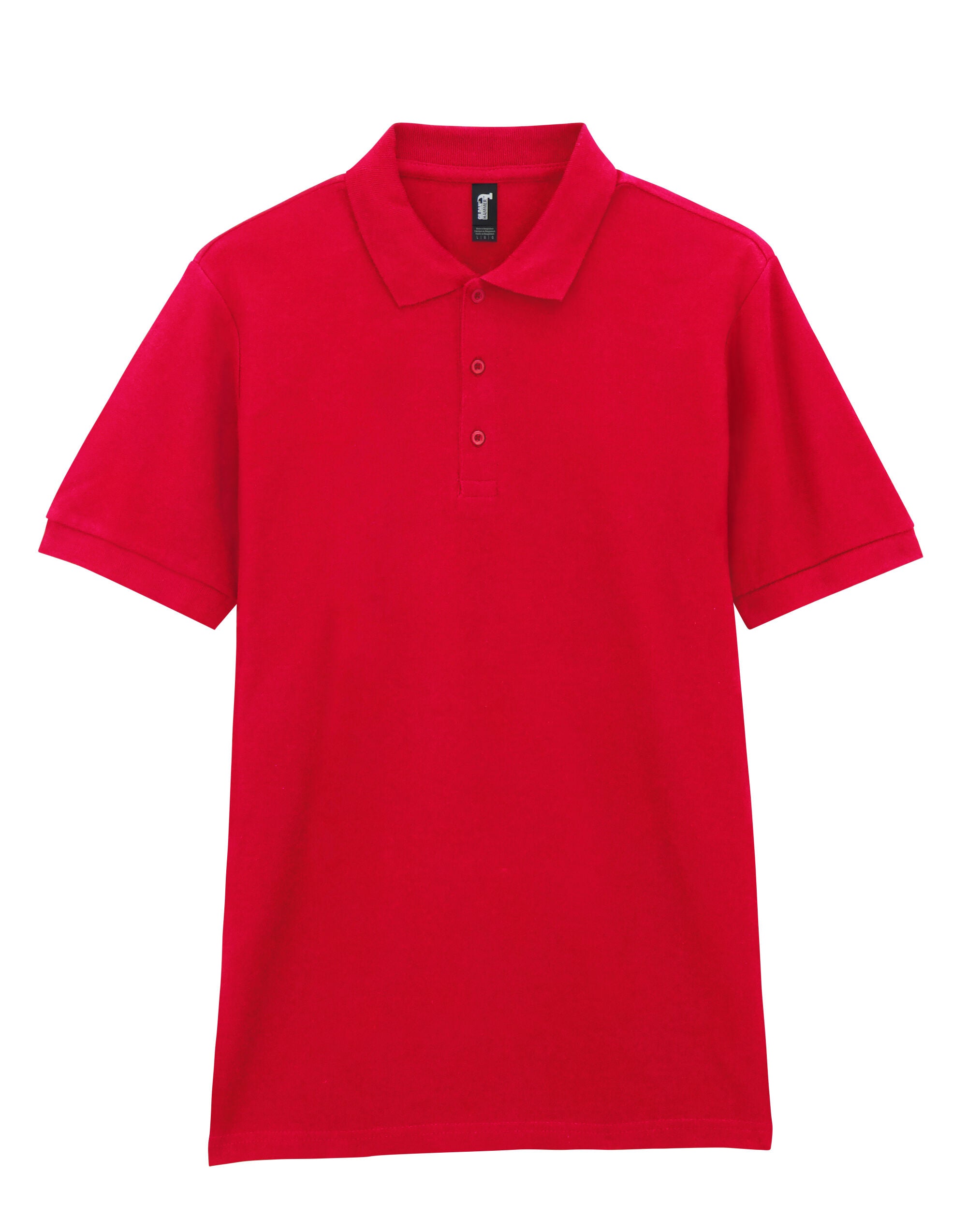 Gildan Premium Cotton Adult Pique Polo 85800 - Red - Customisable Polos