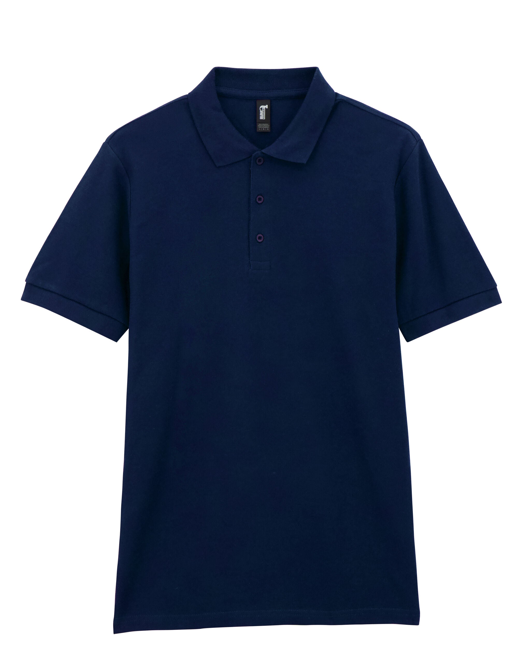 Gildan Premium Cotton Adult Pique Polo - 85800 - Navy Blue - Customisable Polos