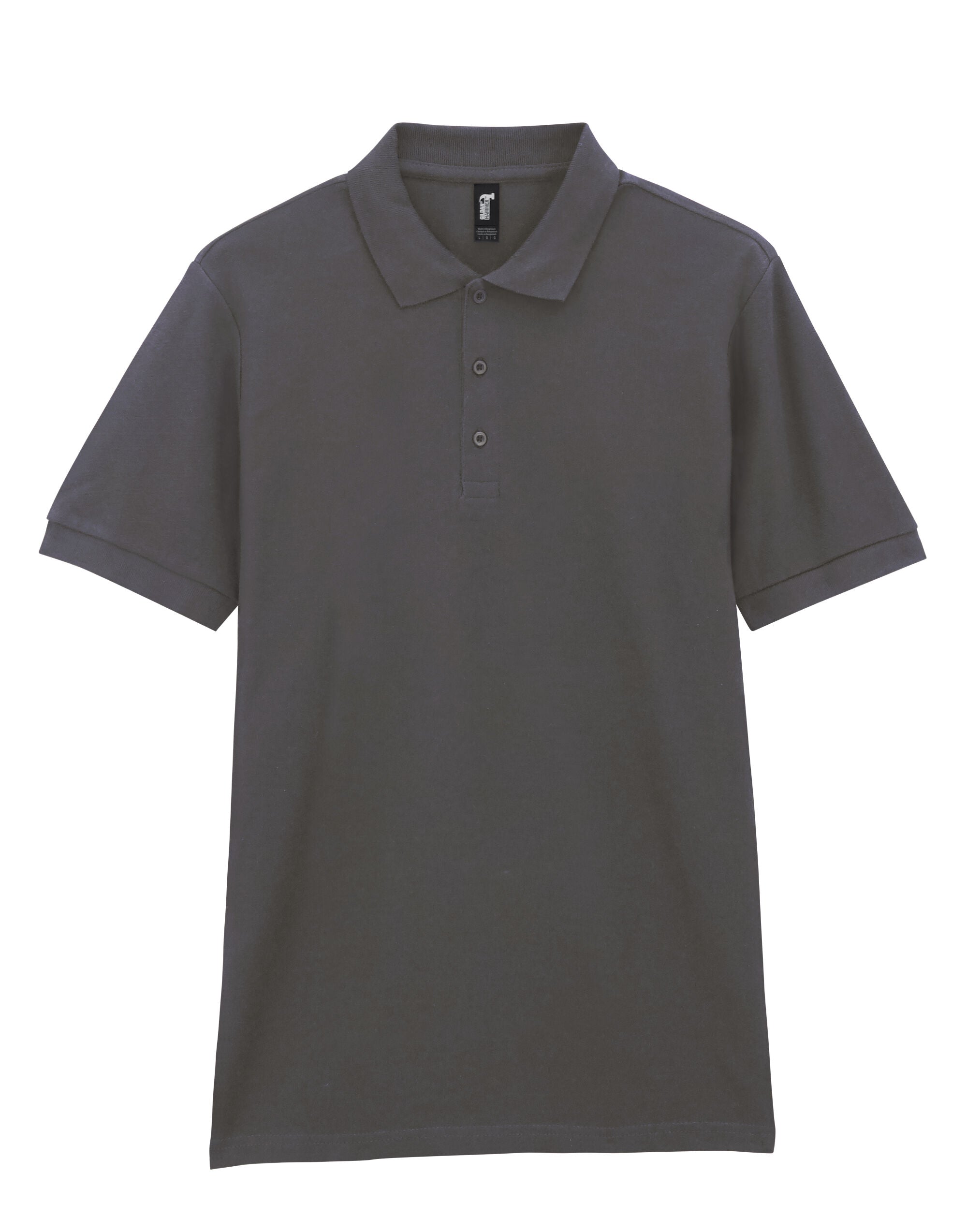 Gildan Premium Cotton Adult Pique Polo 85800 - Charcoal - Customisable Polos
