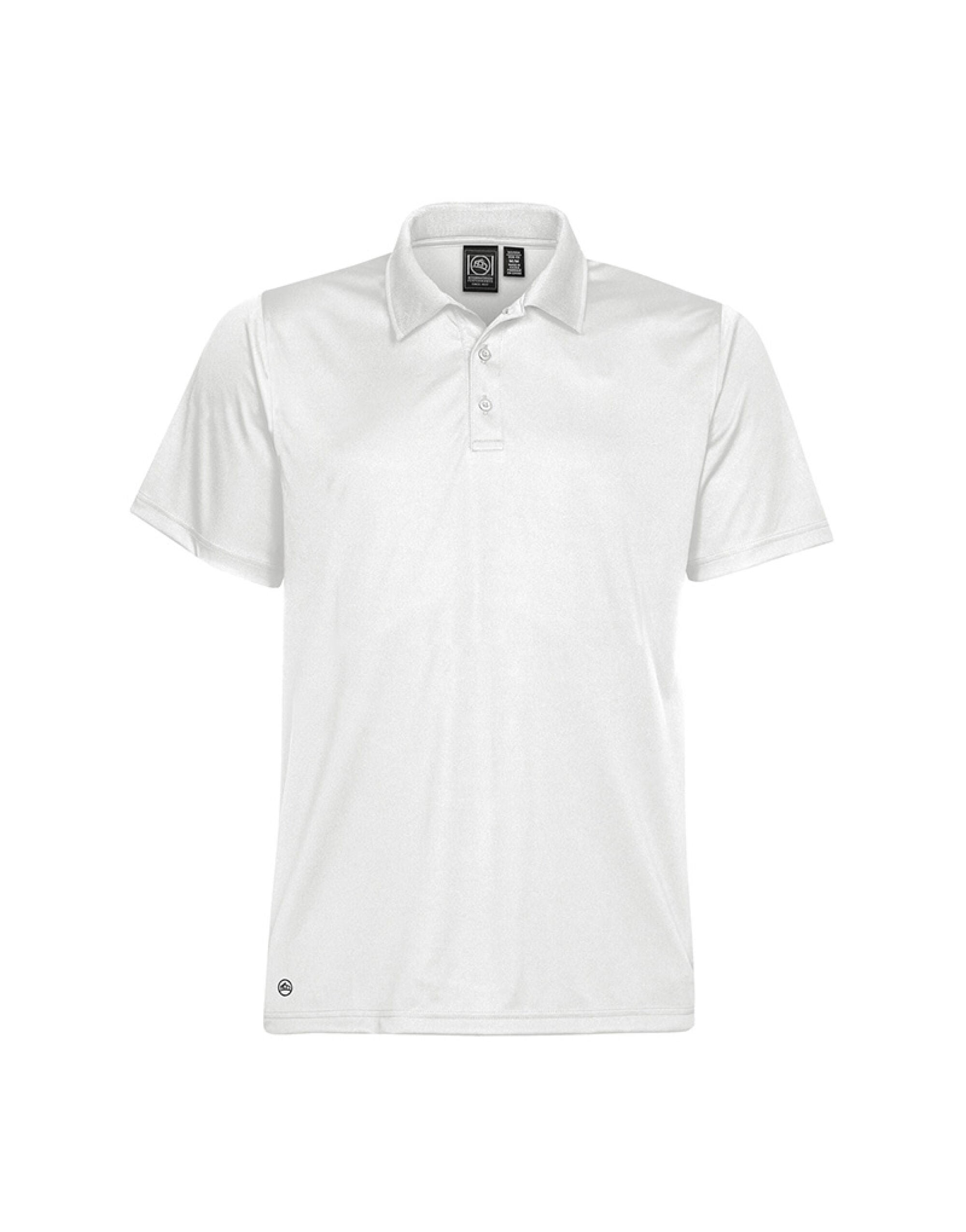 Stormtech Mens H2X DRY Polo PG-1 - White - Customisable Polos