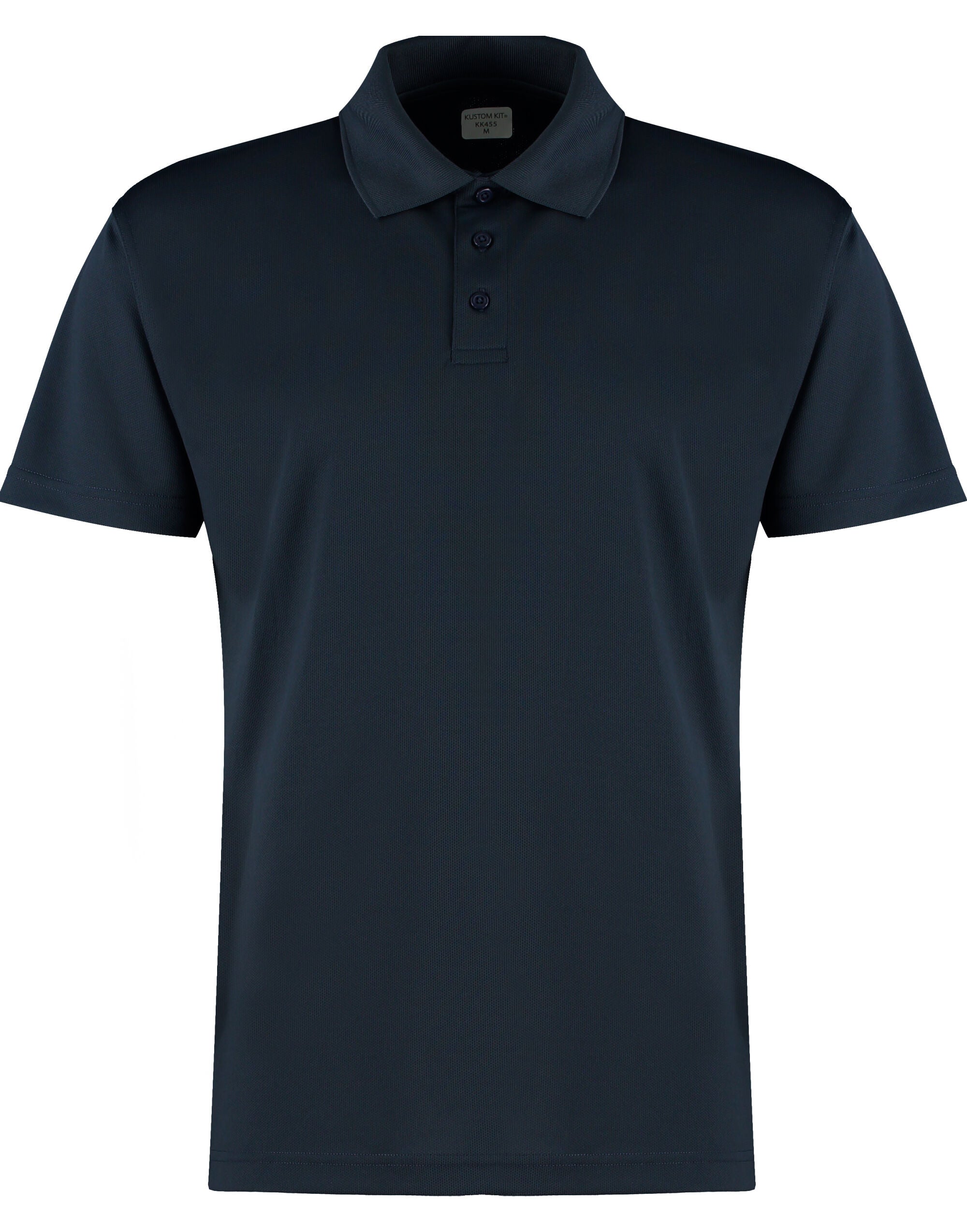 Kustom Kit Mens Cooltex Plus Polo KK455 - Navy - Customisable Polos
