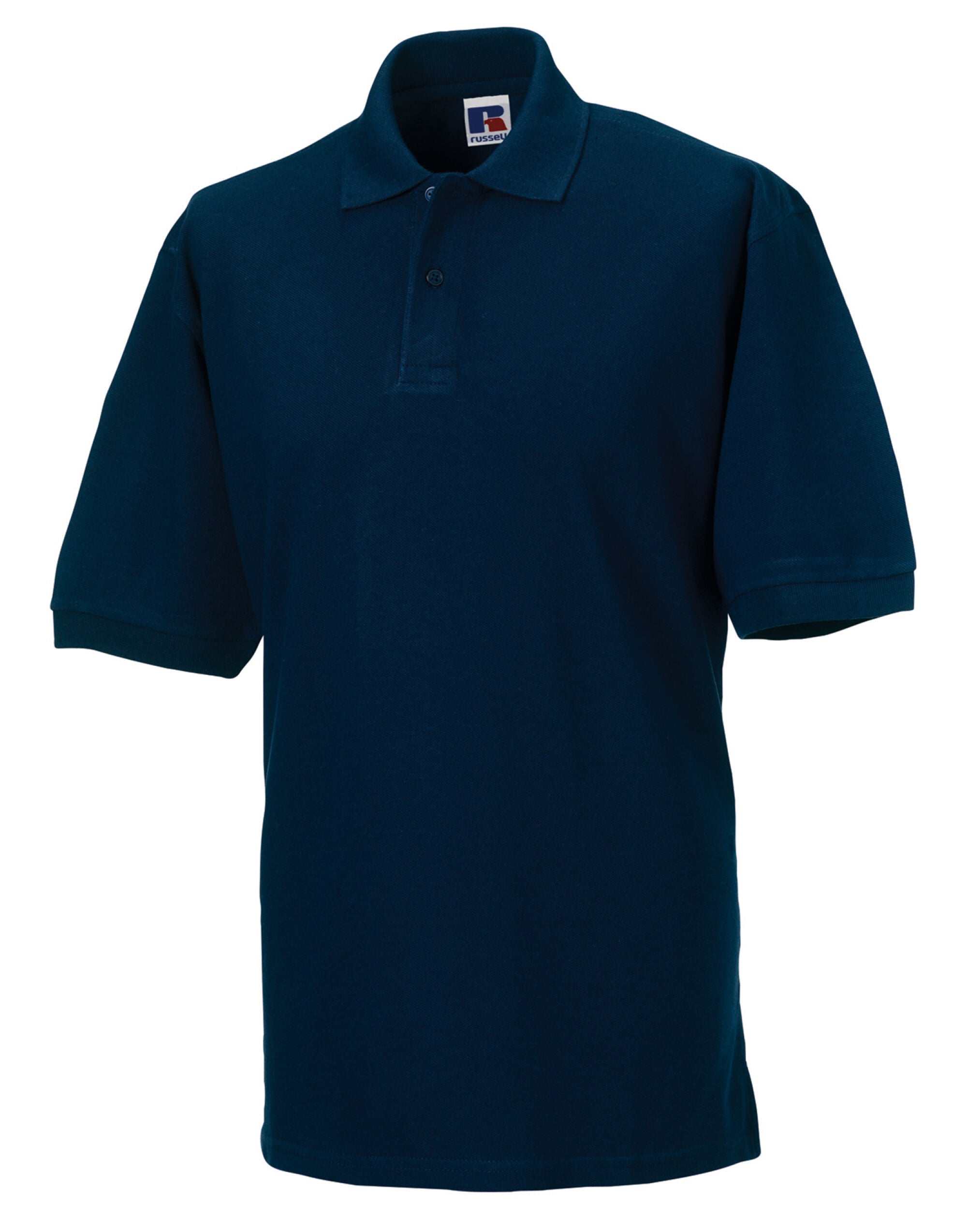 Russell Collection Russell Mens Classic Cotton Polo 569M - French Navy - Customisable Polos