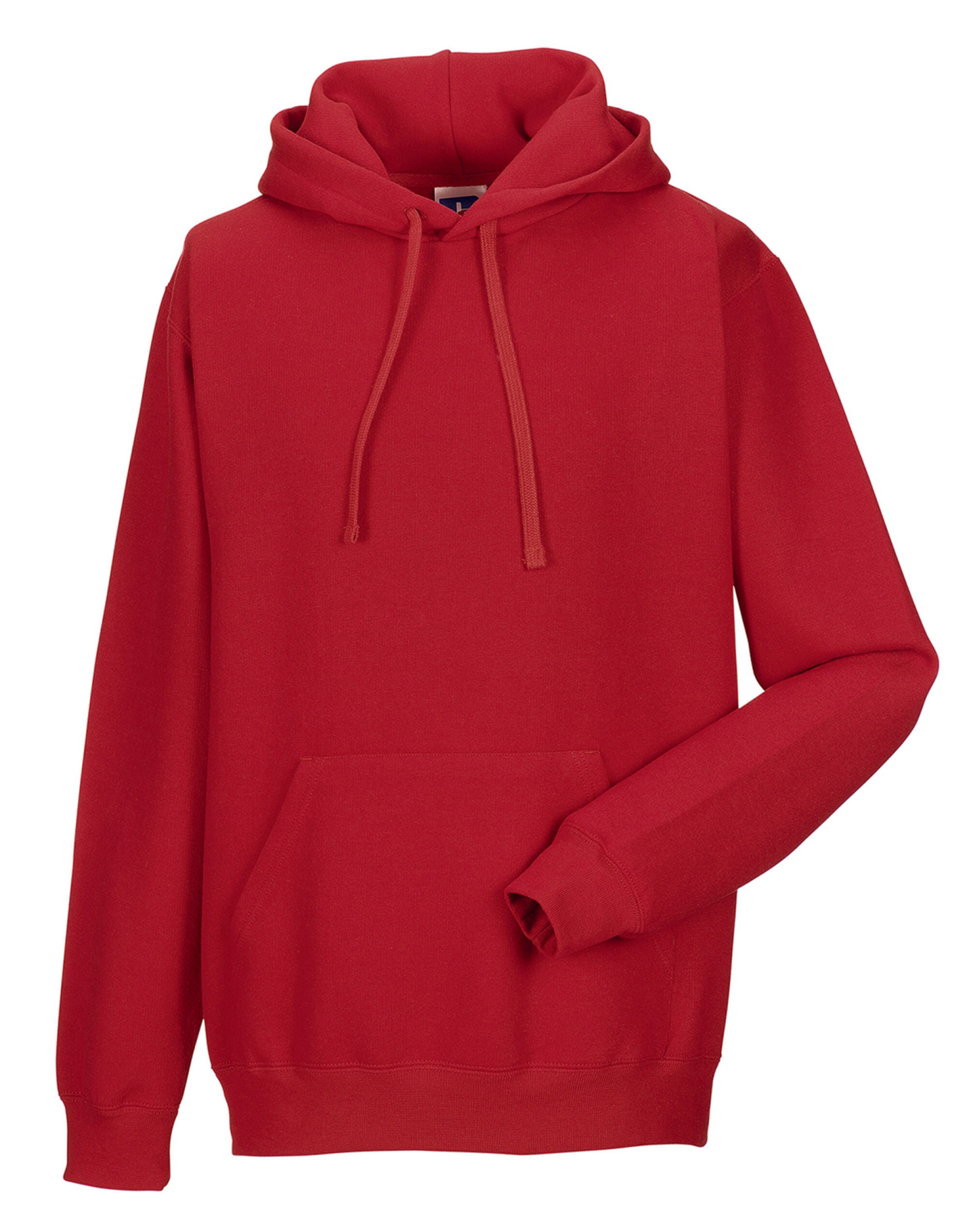 Russell Collection Russell Hooded Sweatshirt 575M - Classic Red - Customisable Sweatshirts