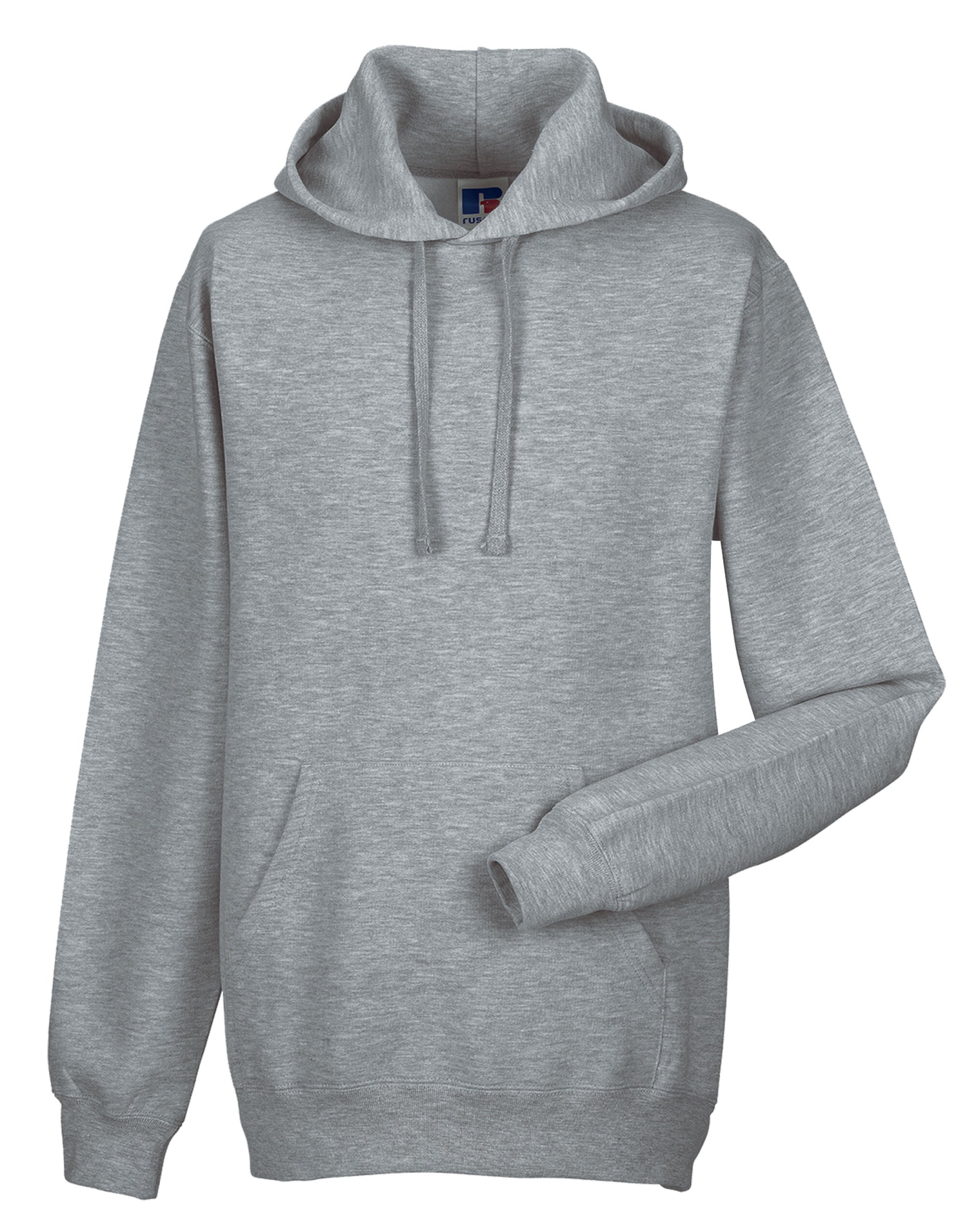 Russell Collection Russell Hooded Sweatshirt 575M - Light Oxford - Customisable Sweatshirts