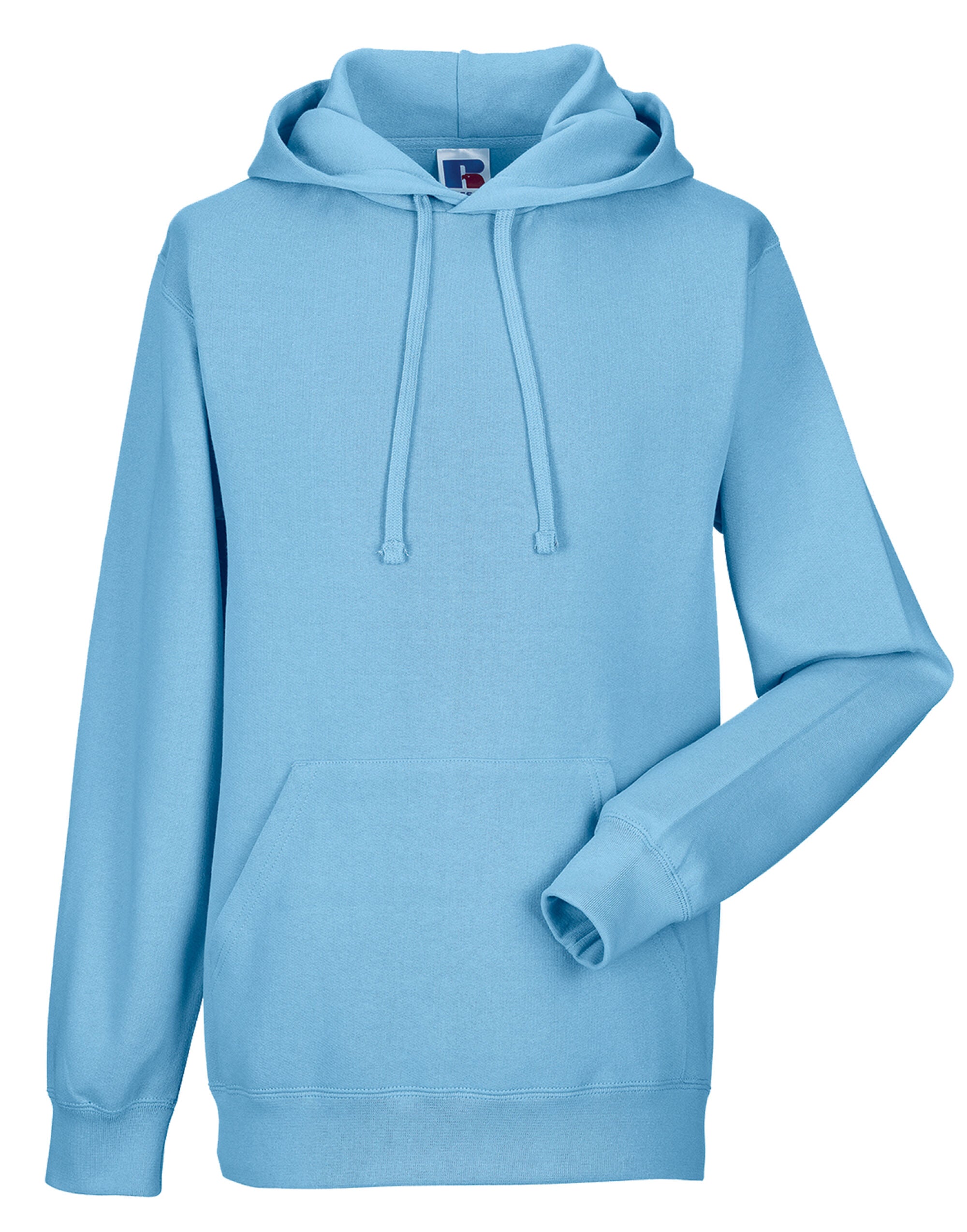 Russell Collection Russell Hooded Sweatshirt 575M - Sky Blue - Customisable Sweatshirts