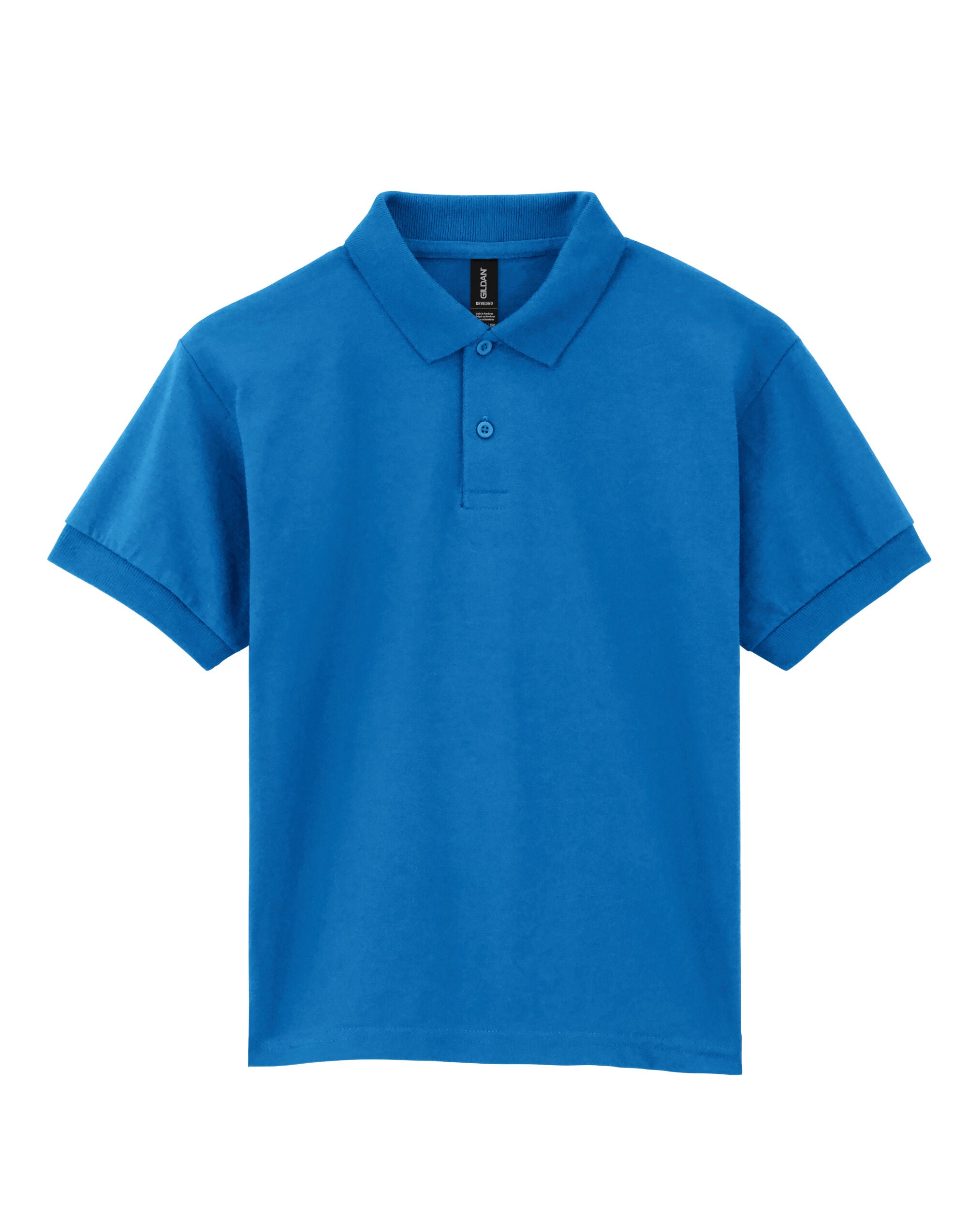 Gildan Dryblend Youth Jersey Polo 8800B - Royal - Customisable Polos