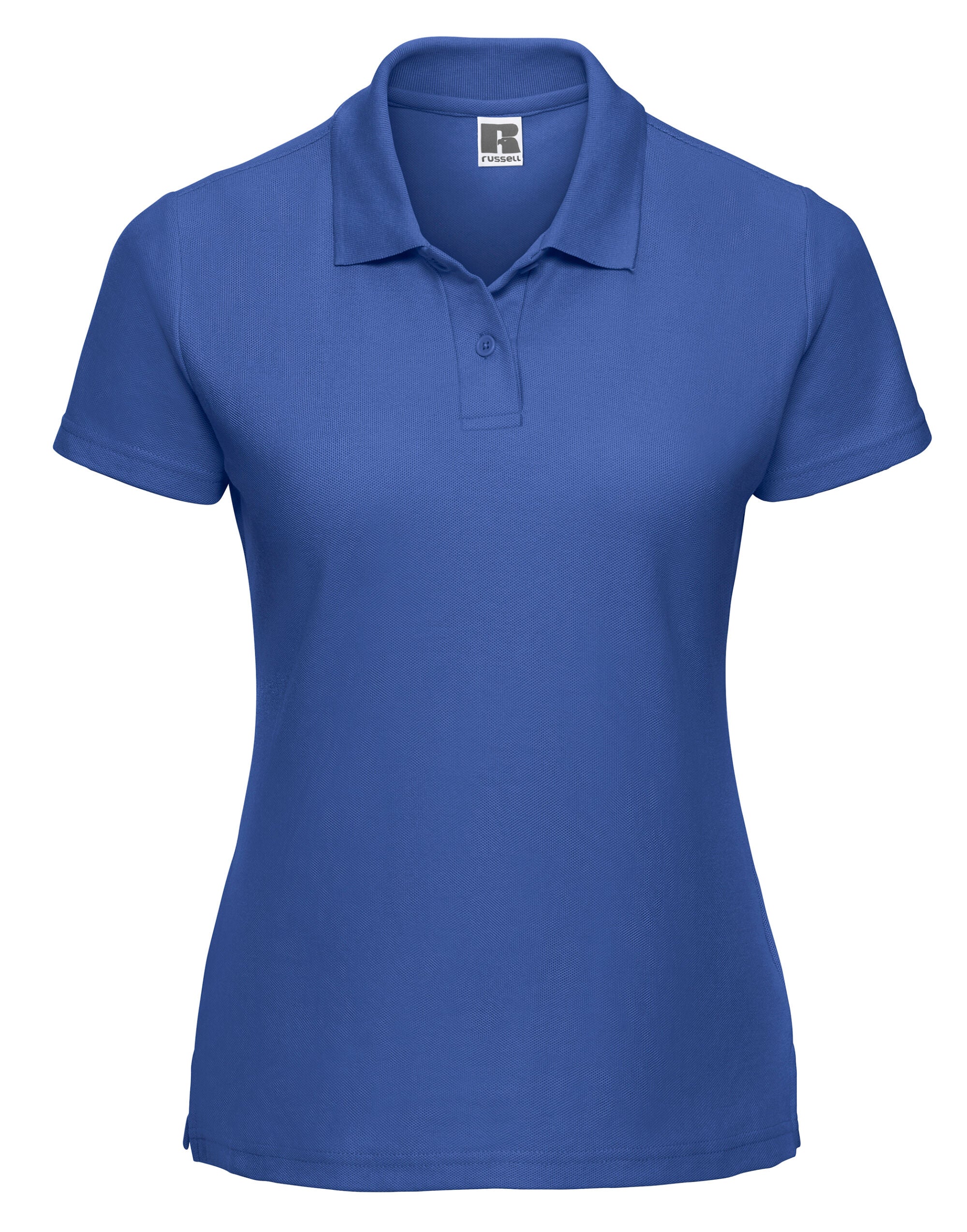Russell Collection Russell Ladies Classic Polycotton Polo 539F - Bright Royal - Customisable Polos