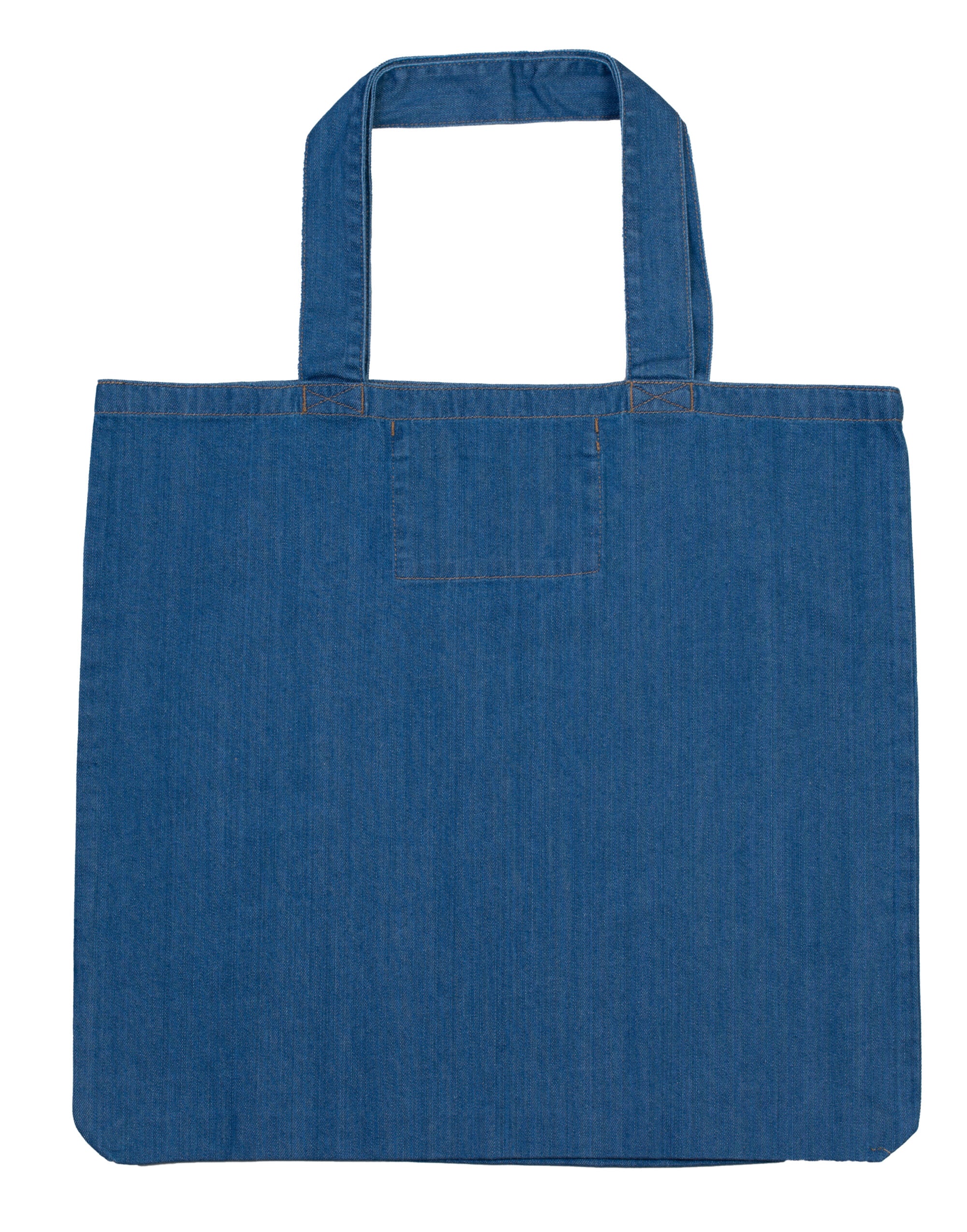 Mantis Denim Shopper m196 - Denim Blue O S - Customisable Bags