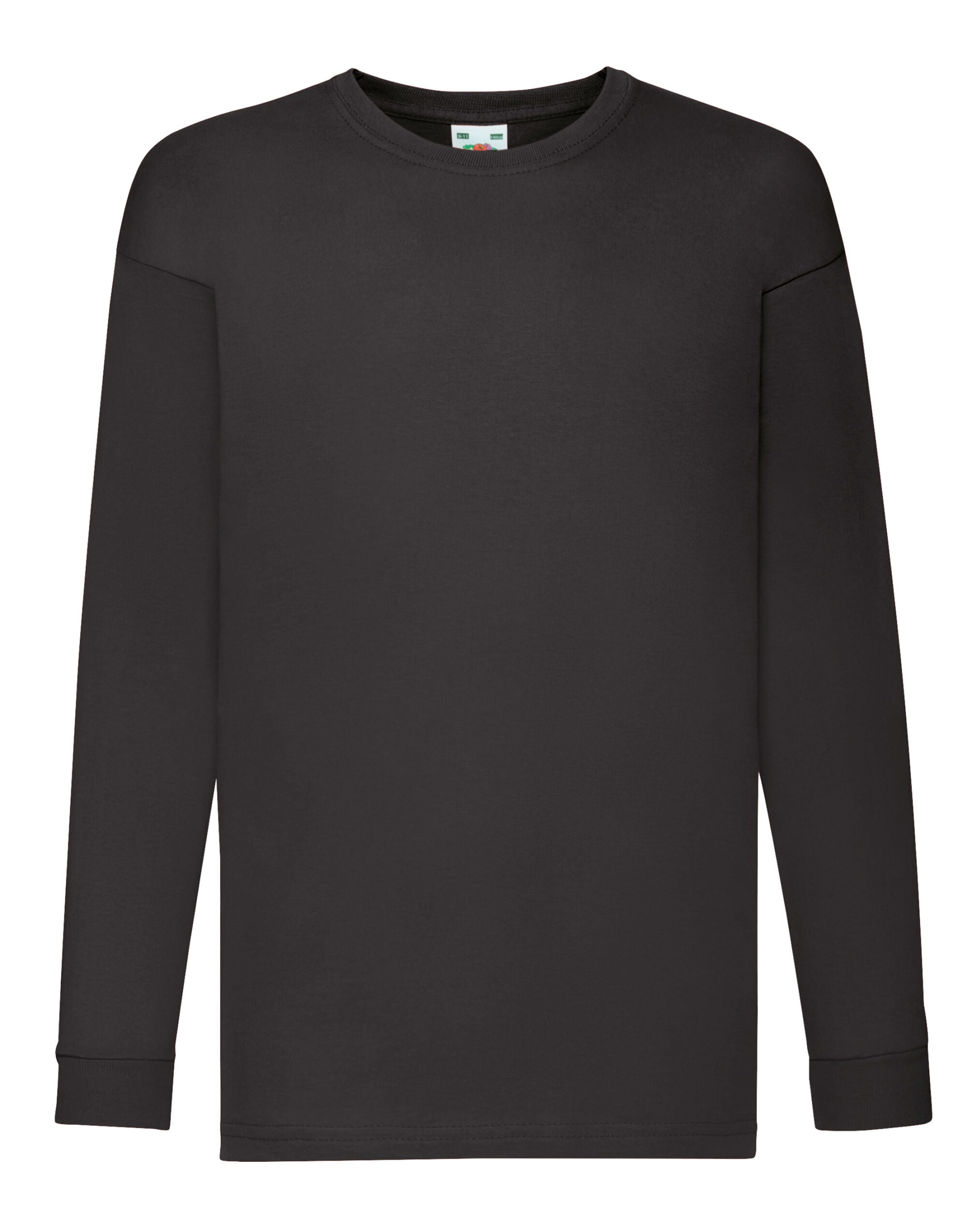 Fruit of the Loom Kids Valueweight Long Sleeve T 61007 - - Customisable T-Shirts