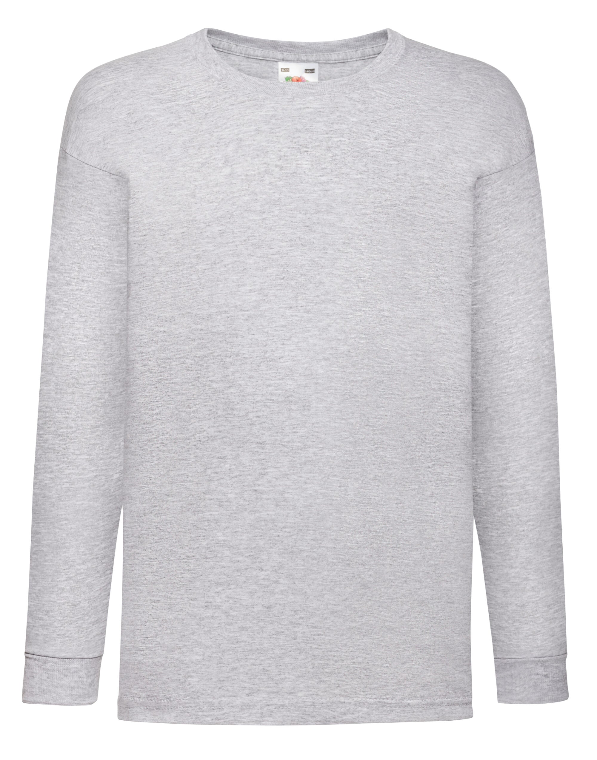 Fruit of the Loom Kids Valueweight Long Sleeve T 61007 - - Customisable T-Shirts