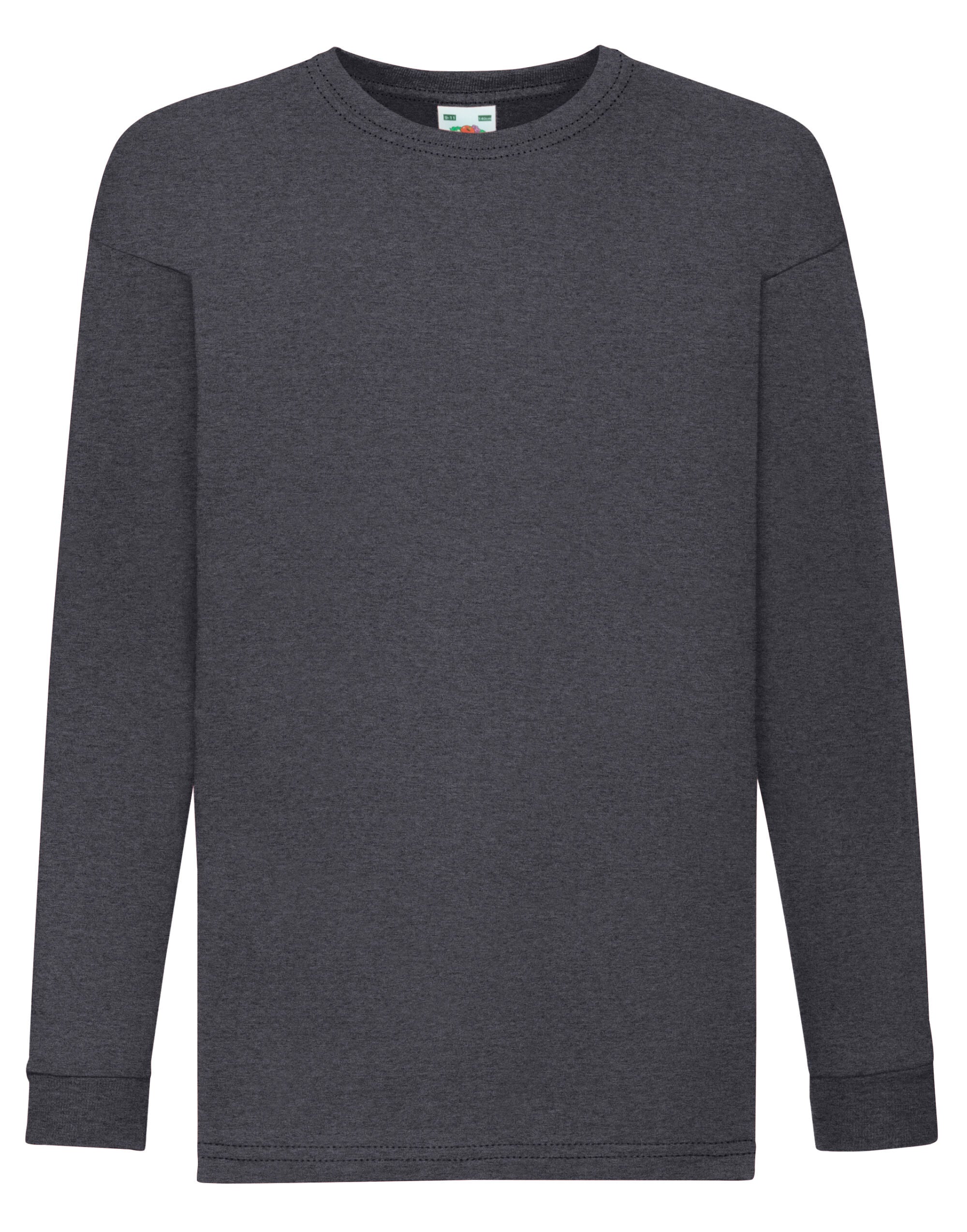 Fruit of the Loom Kids Valueweight Long Sleeve T 61007 - - Customisable T-Shirts