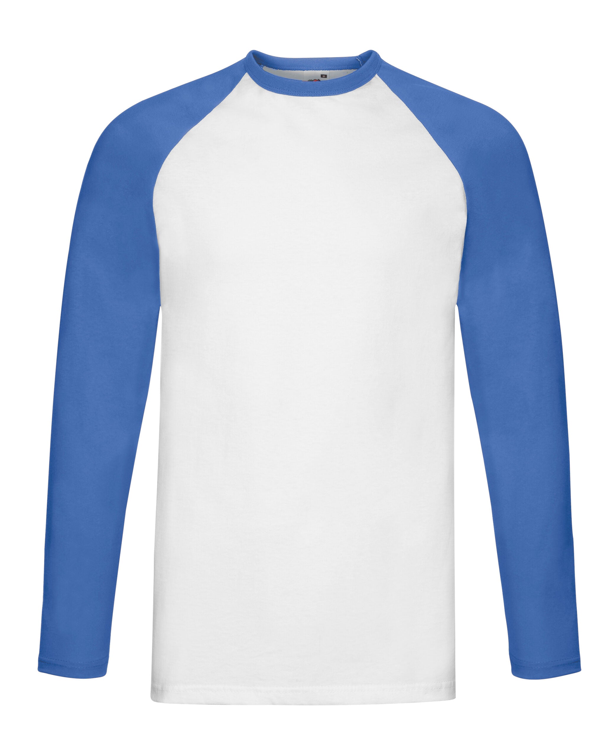 Fruit of the Loom Mens Valueweight LS Baseball T 61028 - - Customisable T-Shirts