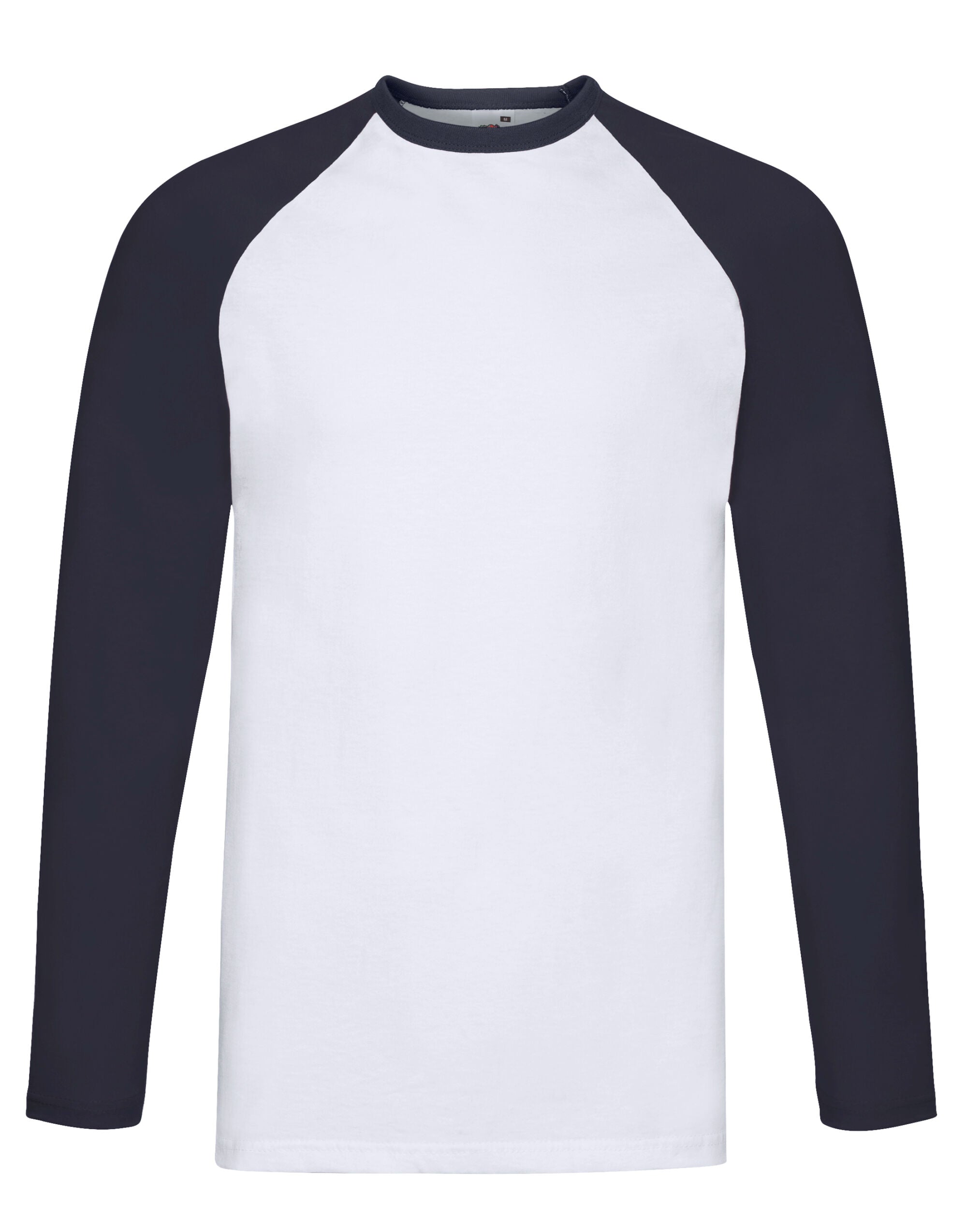 Fruit of the Loom Mens Valueweight LS Baseball T 61028 - - Customisable T-Shirts