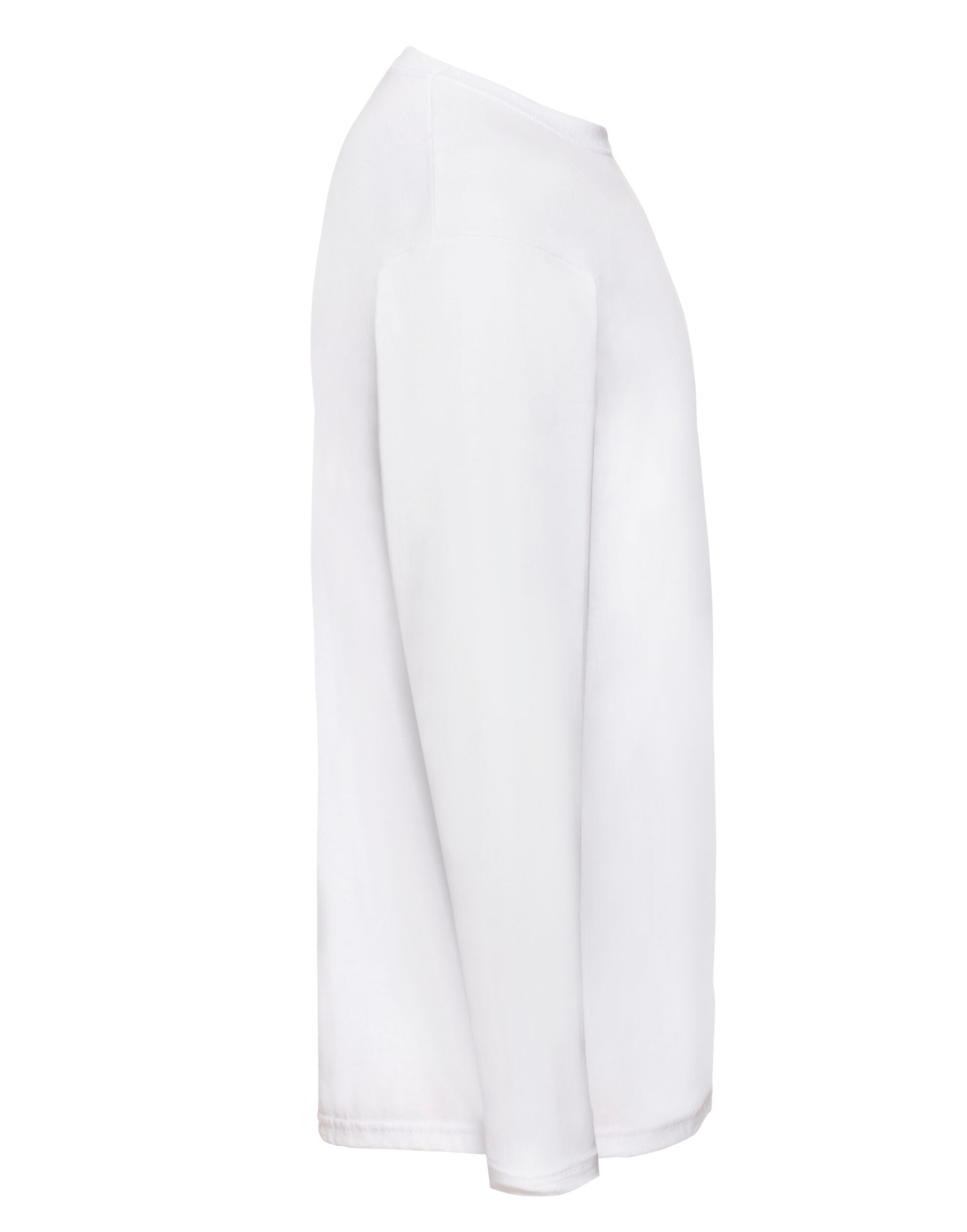 Fruit of the Loom Mens Valueweight Long Sleeve T 61038 - White - Customisable T-Shirts