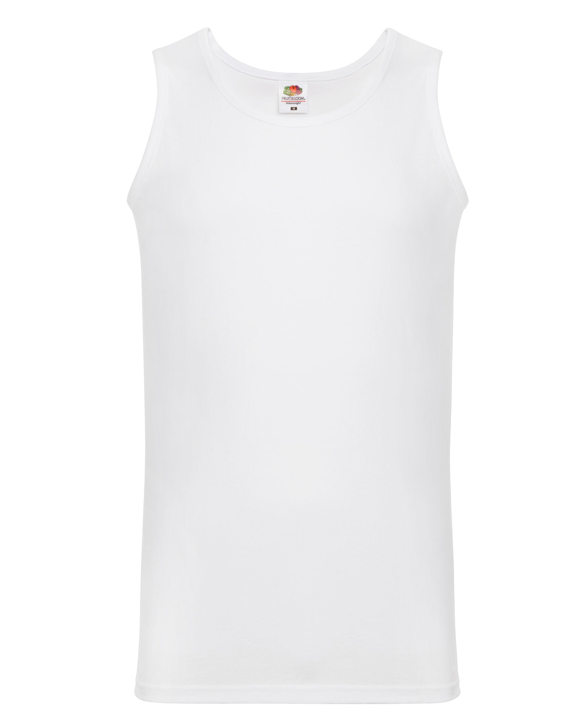 Fruit of the Loom Mens Valueweight Athletic Vest 61098 - - Customisable T-Shirts