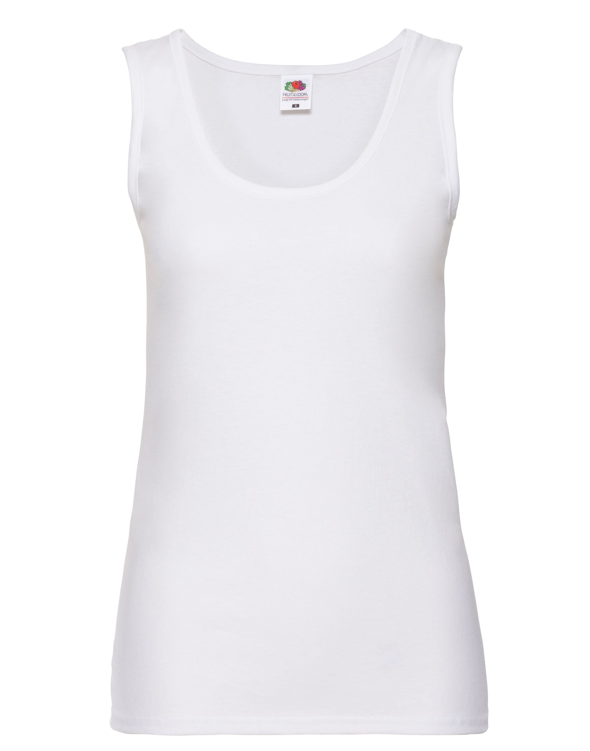 Fruit of the Loom Ladies Valueweight Athletic Vest 61376 - - Customisable T-Shirts