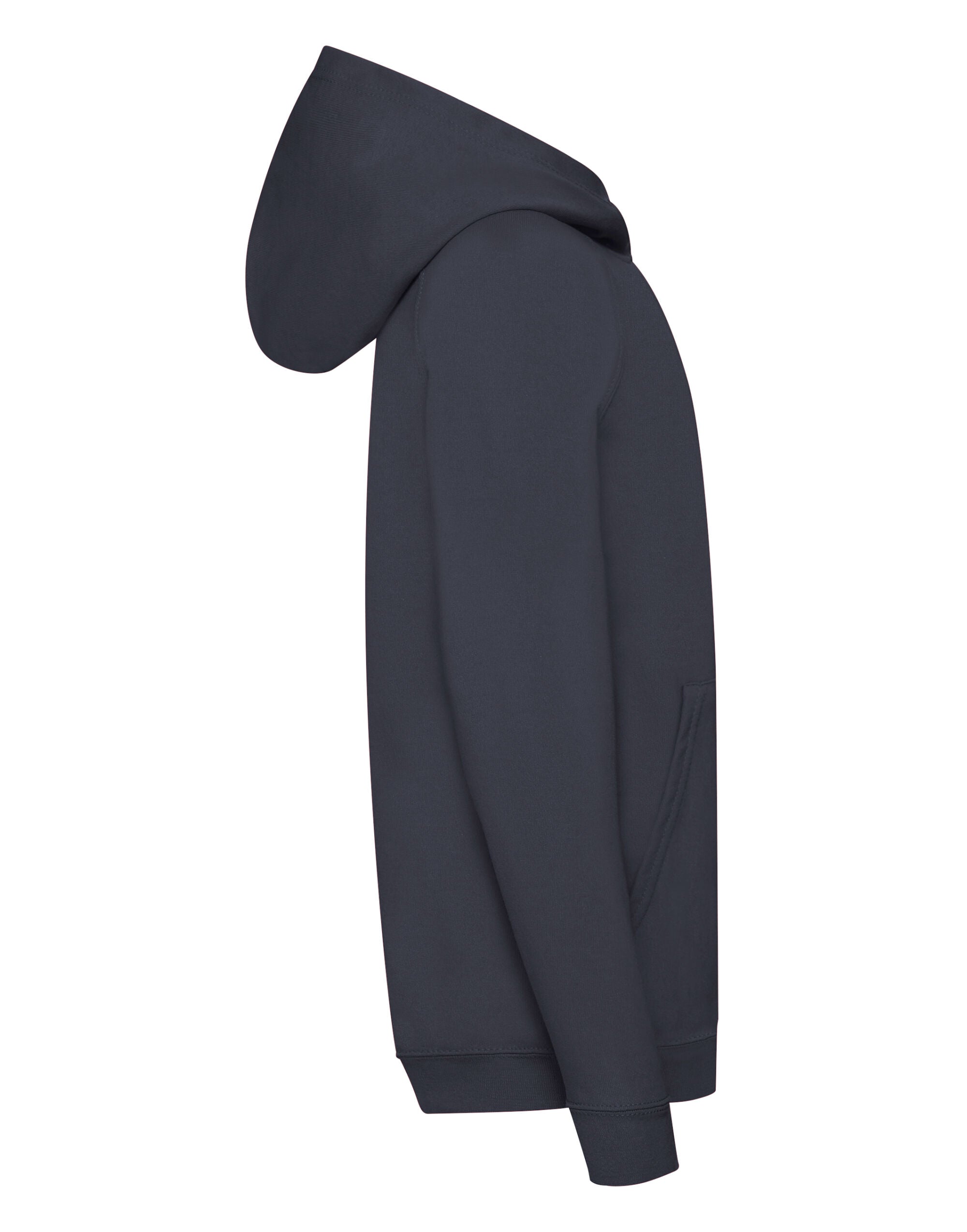 Fruit of the Loom Kids Lightweight Hooded Sweat 62009 - Deep Navy - Customisable Sweatshirts