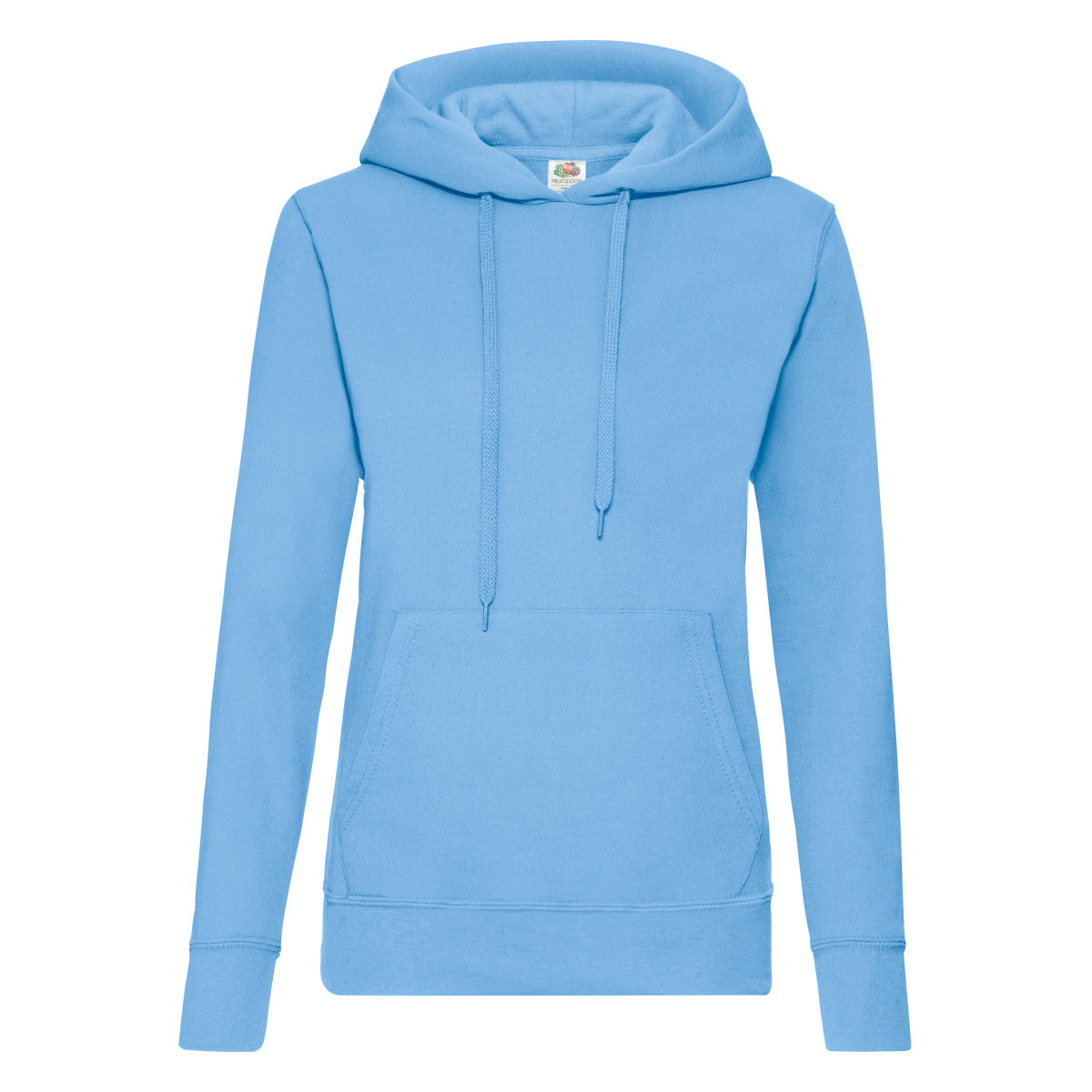 Fruit Of The Loom FOTL Ladies Classic Hooded Sweat 62038 - - Customisable Sweatshirts