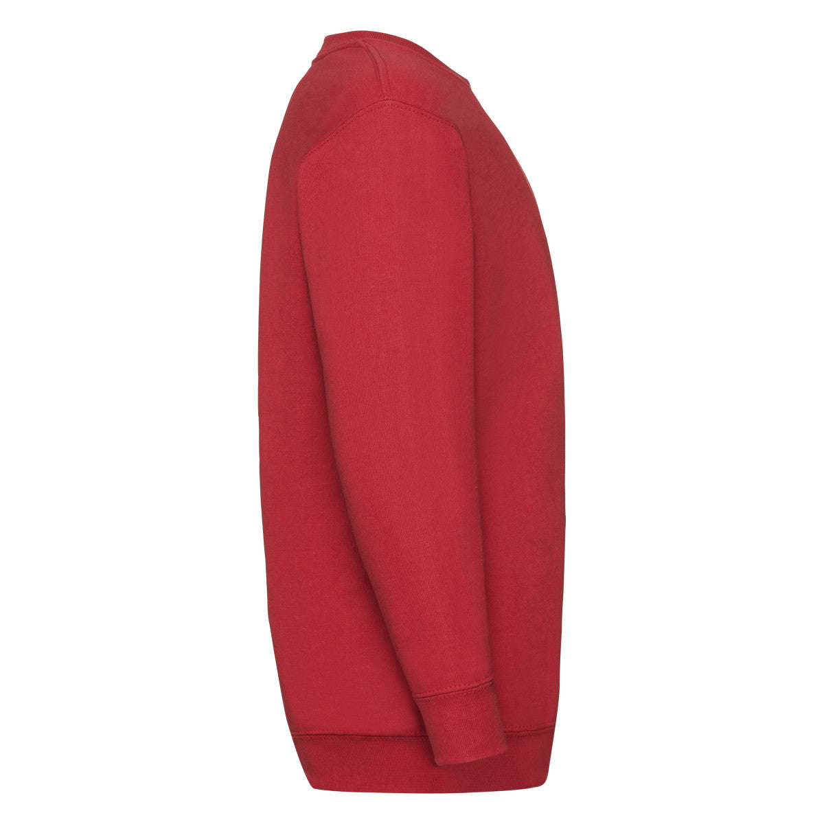 Fruit of the Loom Kids Classic Set In Sweat 62041 - Red - Customisable Sweatshirts