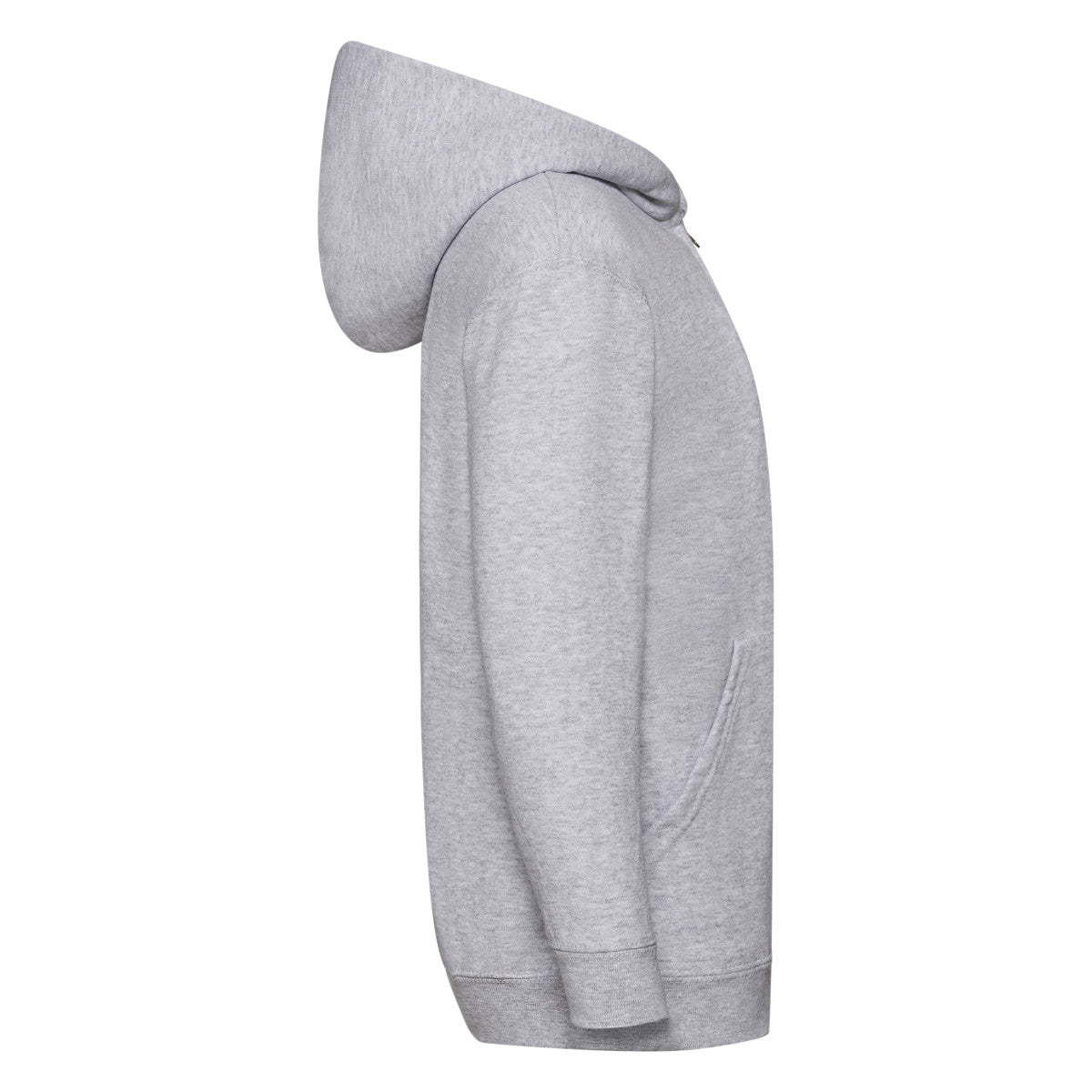 Fruit of the Loom Kids Classic Hooded Sweat Jacket 62045 - Heather Grey - Customisable Jackets