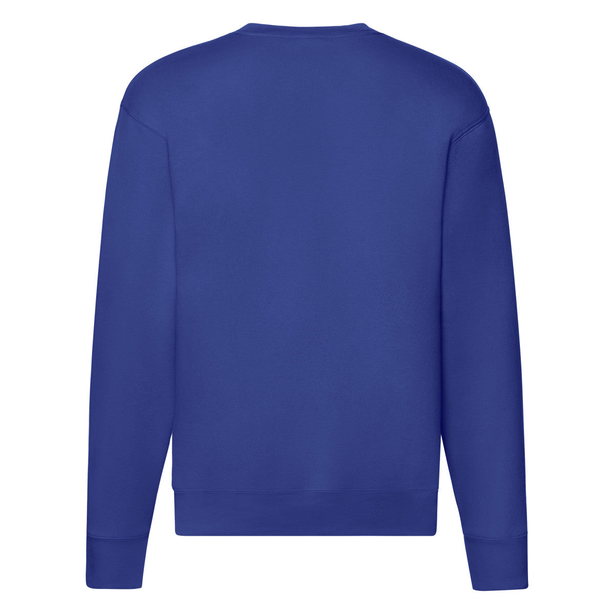 Fruit of the Loom Mens Premium Set In Sweat 62154 - Royal - Customisable Sweatshirts