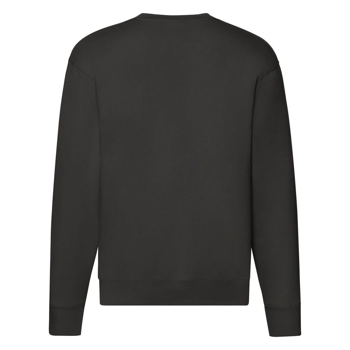 Fruit of the Loom Mens Premium Set In Sweat 62154 - Charcoal - Customisable Sweatshirts