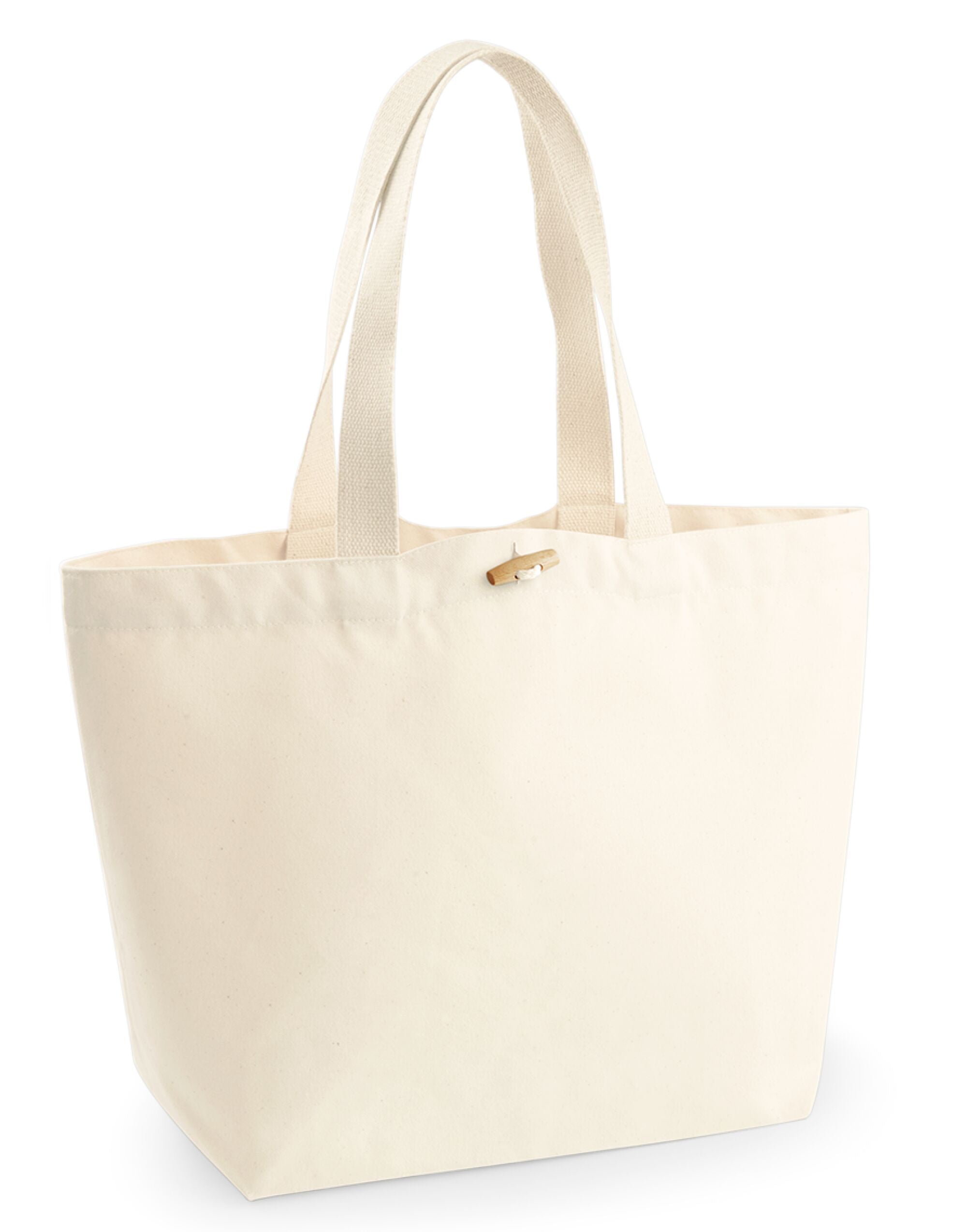 Westford Mill EAware Org Marina Tote w850 - Natural O S - Customisable Bags