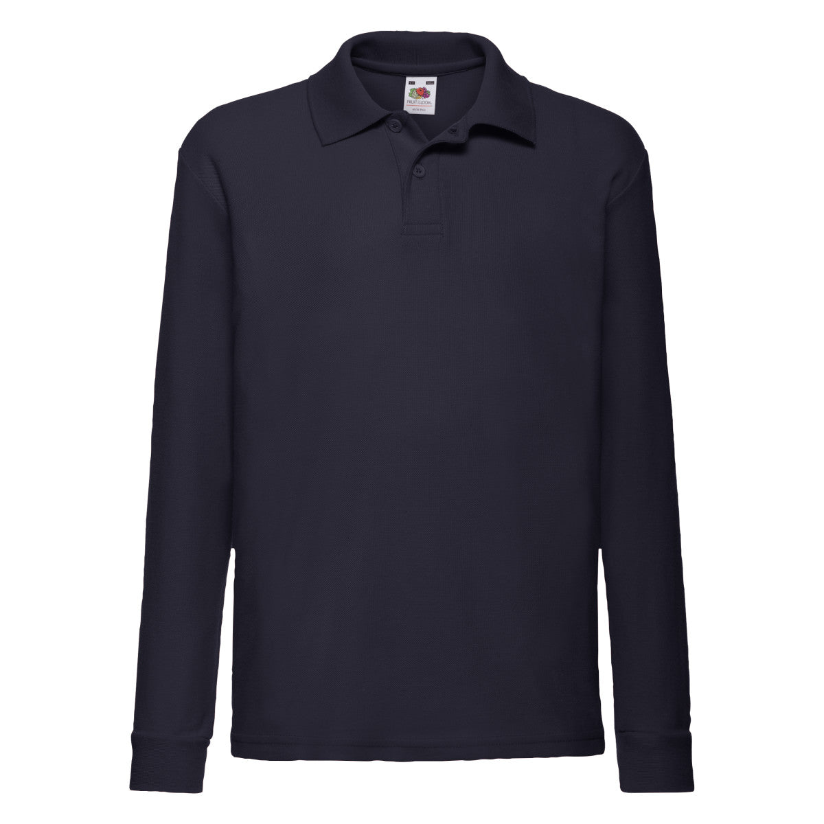 Fruit of the Loom Kids 6535 Long Sleeve Polo 63201 - - Customisable Polos