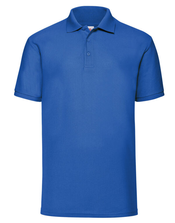 Men’s 65/35 Polycotton Polo Shirt – 63402 - Royal - Customisable POLO SHIRTS