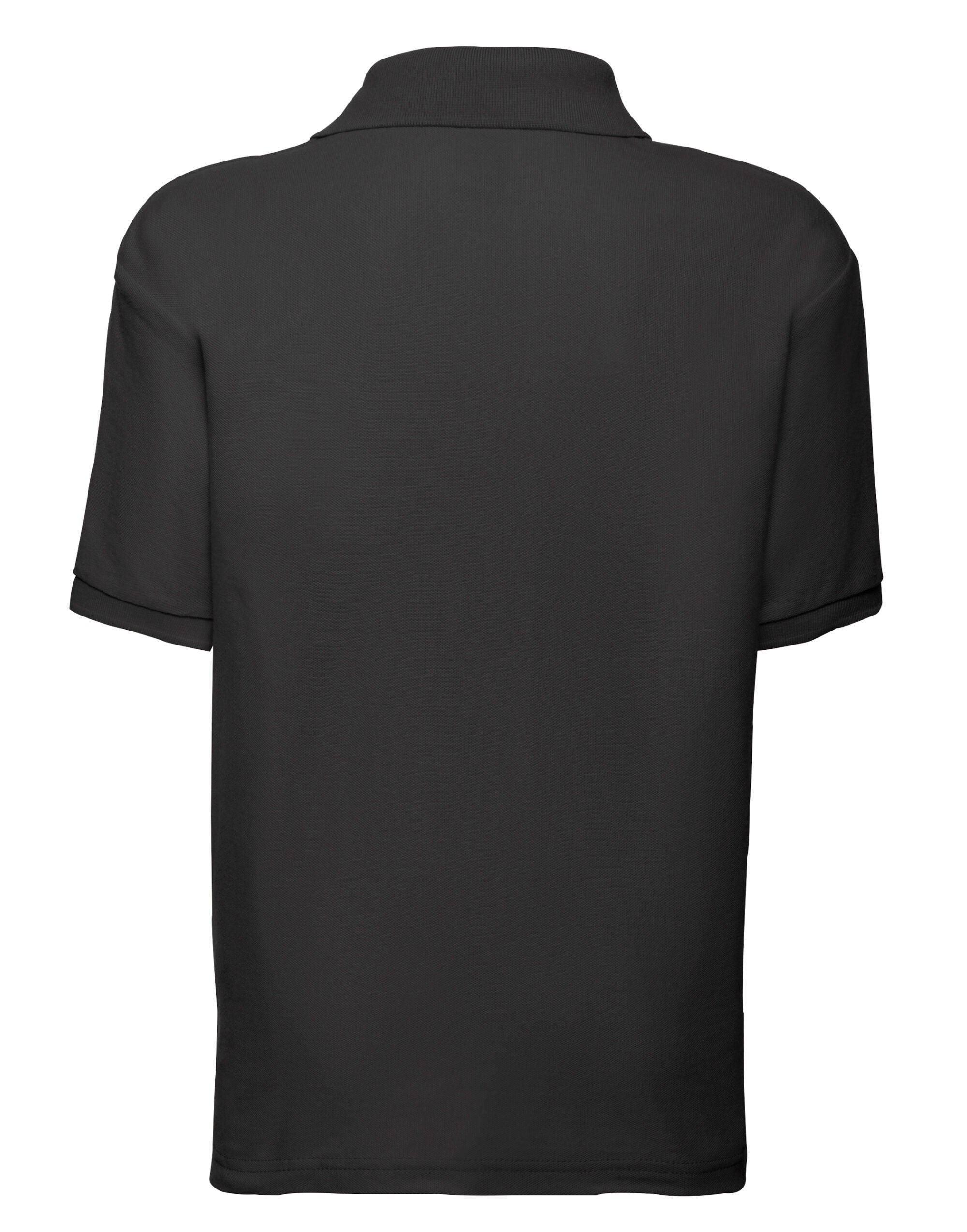 Fruit Of The Loom FOTL Kids 65/35 Polo 63417 - Black - Customisable Polos