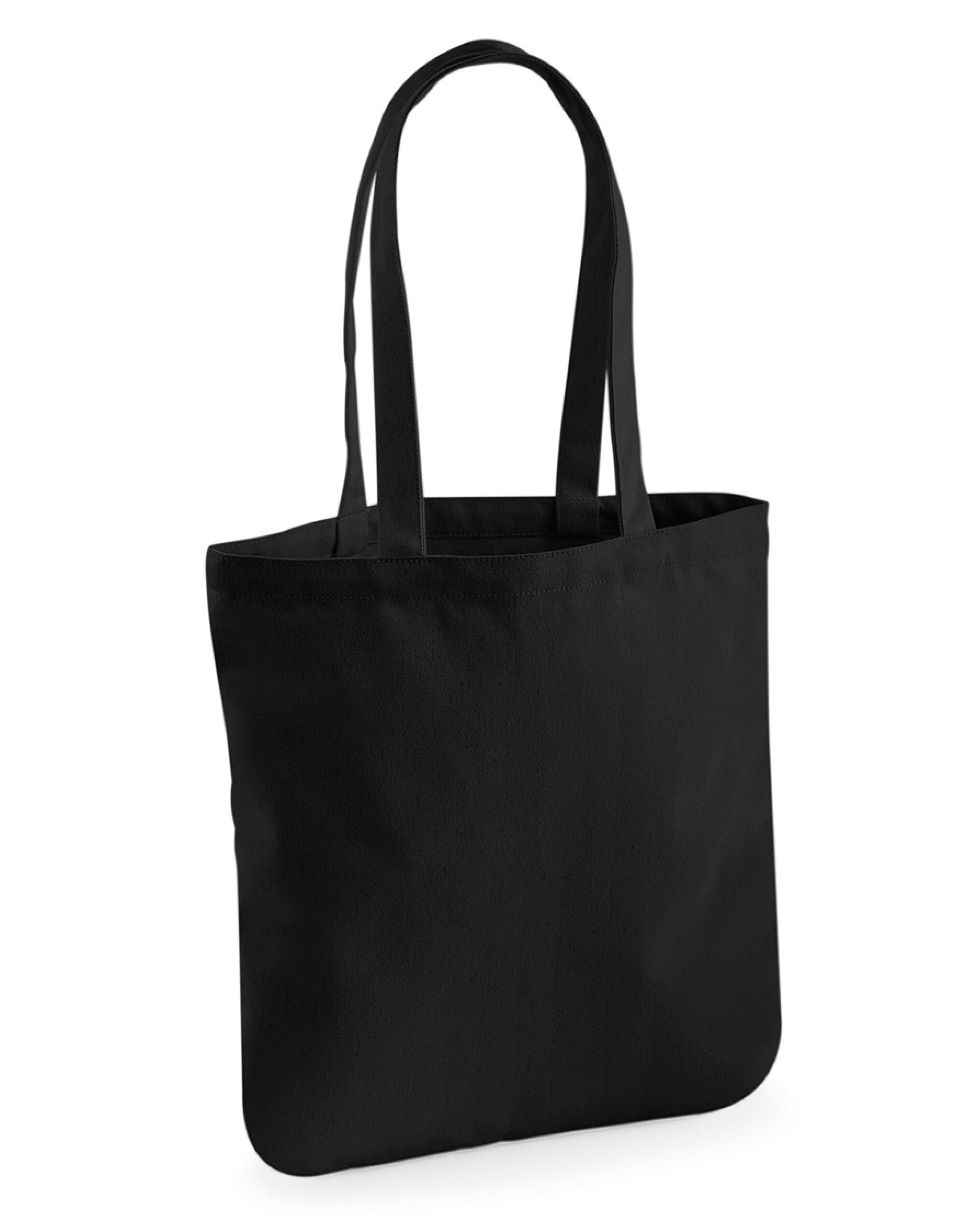 Westford Mill EAware Organic Spring Tote w821 - Black O S - Customisable Bags