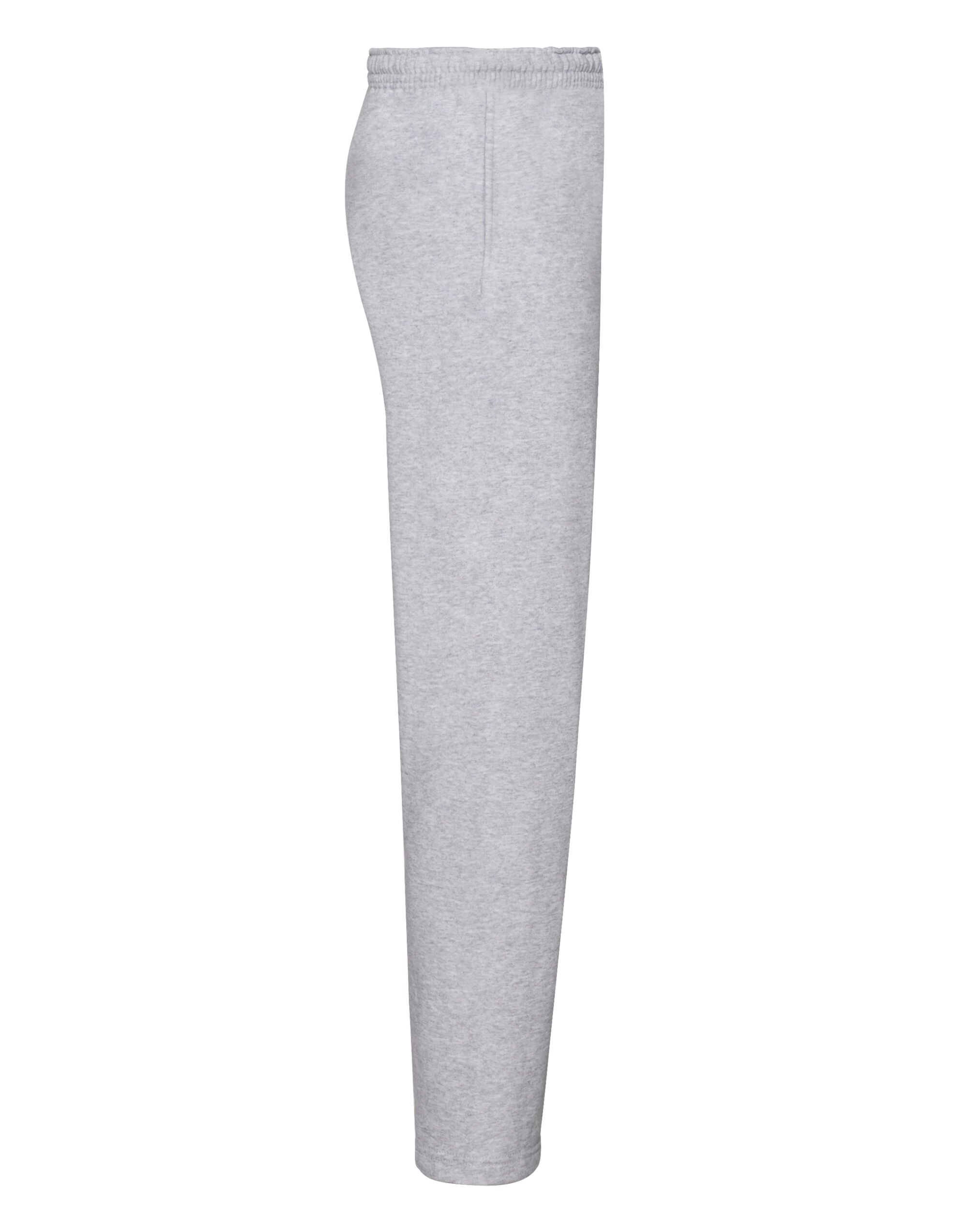 Fruit of the Loom Mens Classic Open Hem Jog Pants 64032 - Heather Grey - Customisable Joggers