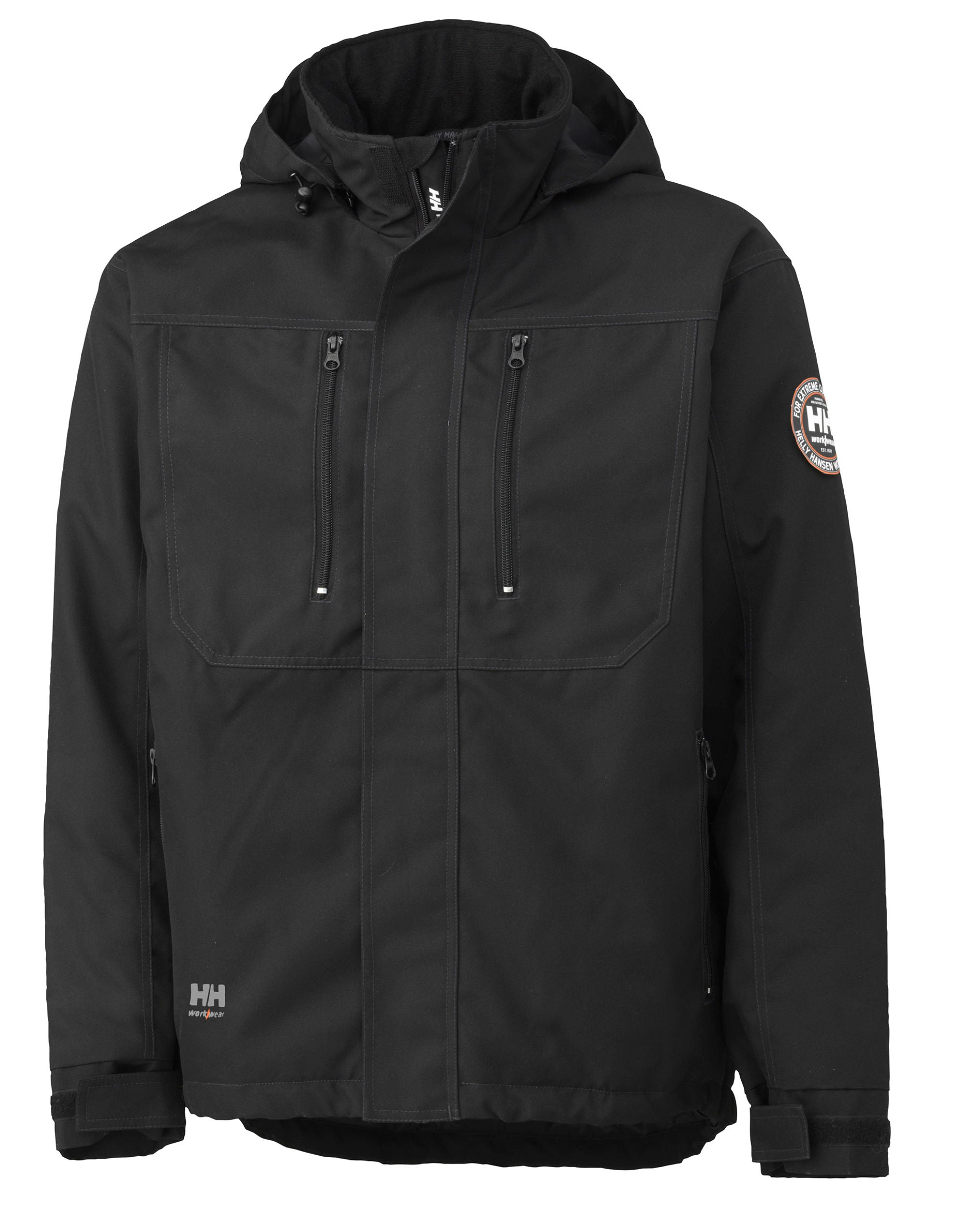 Helly Hansen Berg Jacket 76201 - Black - Customisable Jackets