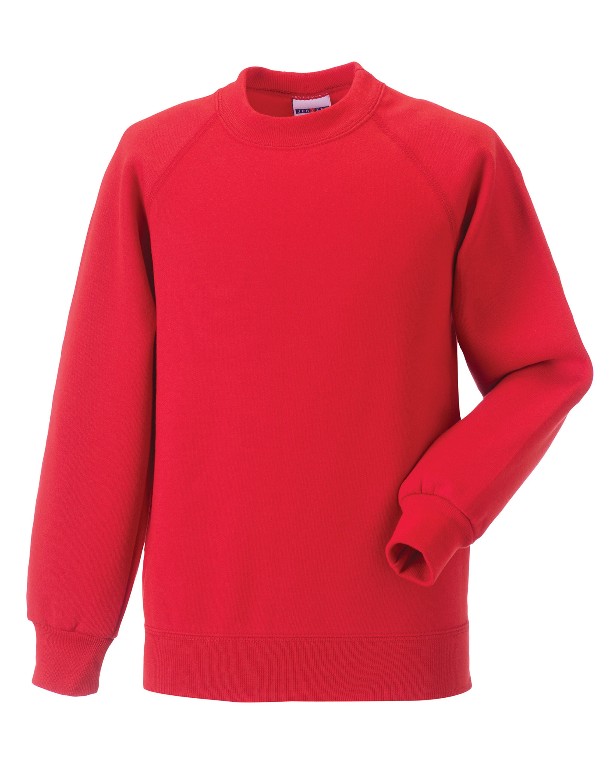 Russell Kids Classic Sweatshirt 7620b - Bright Red - Customisable Sweatshirts