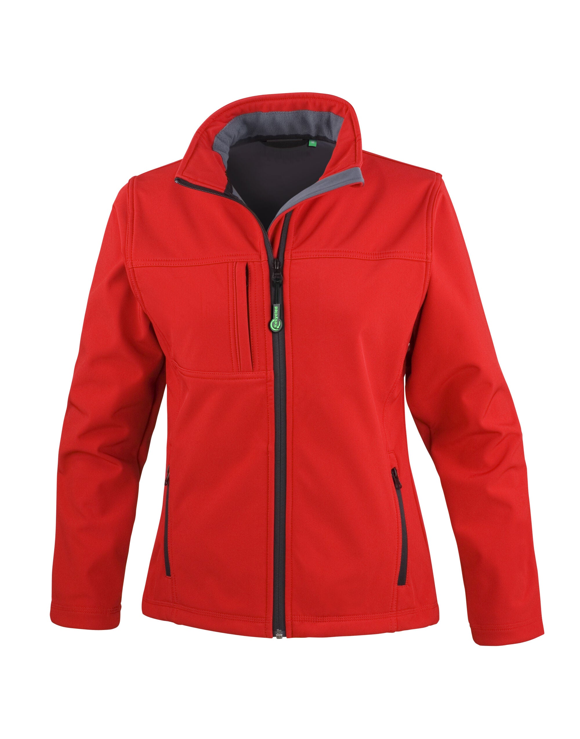 Result Womens Classic Softshell Jacket R121F - Red - Customisable Softshell Jacket