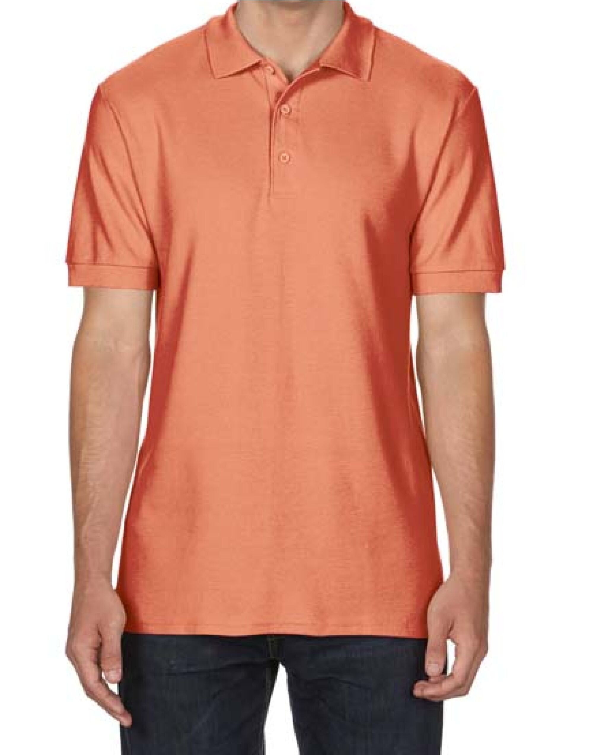 Gildan Premium Cotton Adult Pique Polo - 85800 - Terracota - Customisable Polos